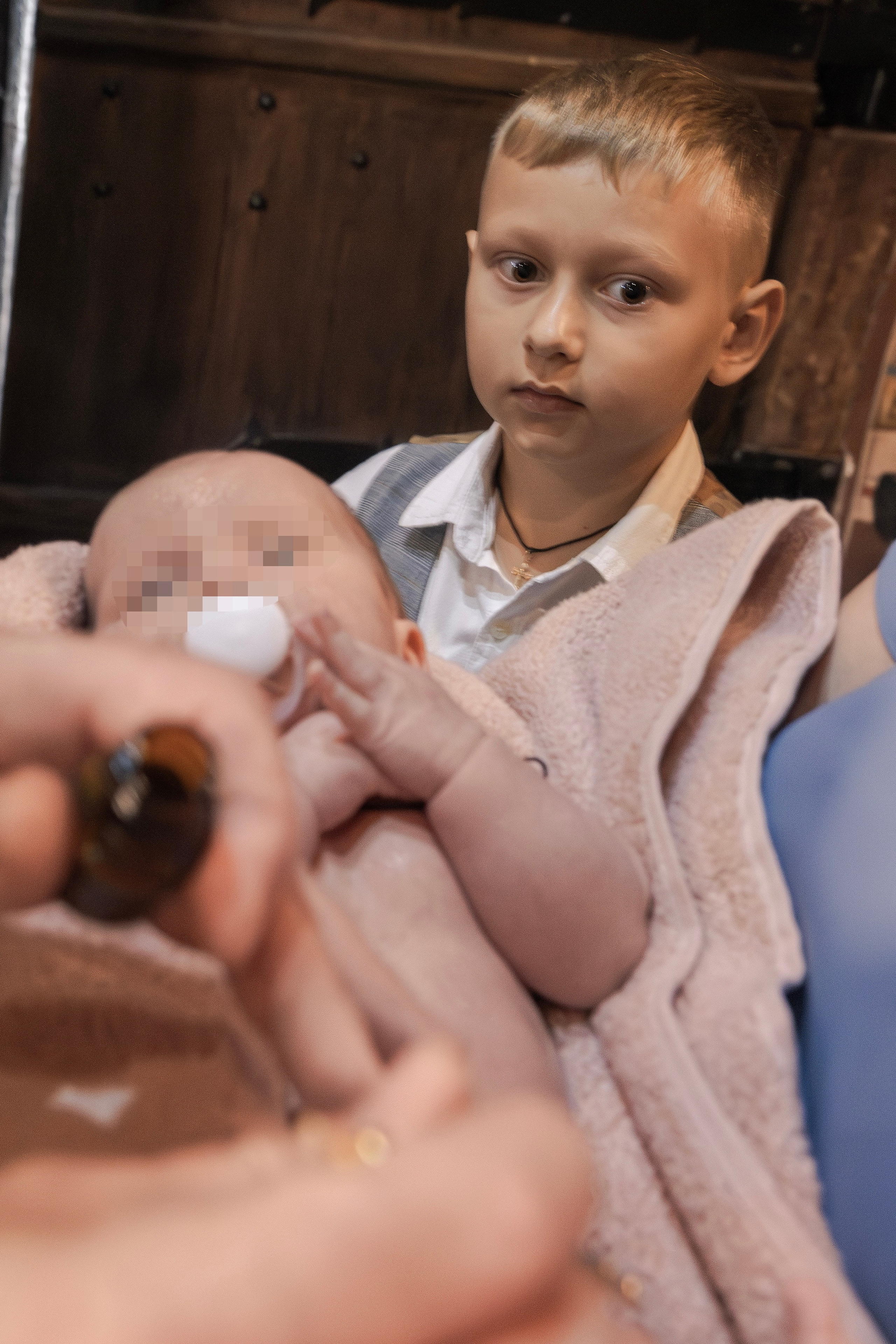 Krst: Anastasija/ Крещение Анастасии. Fotograf Zoja | Fotografiranje krsta, poroke in družine v Sloveniji