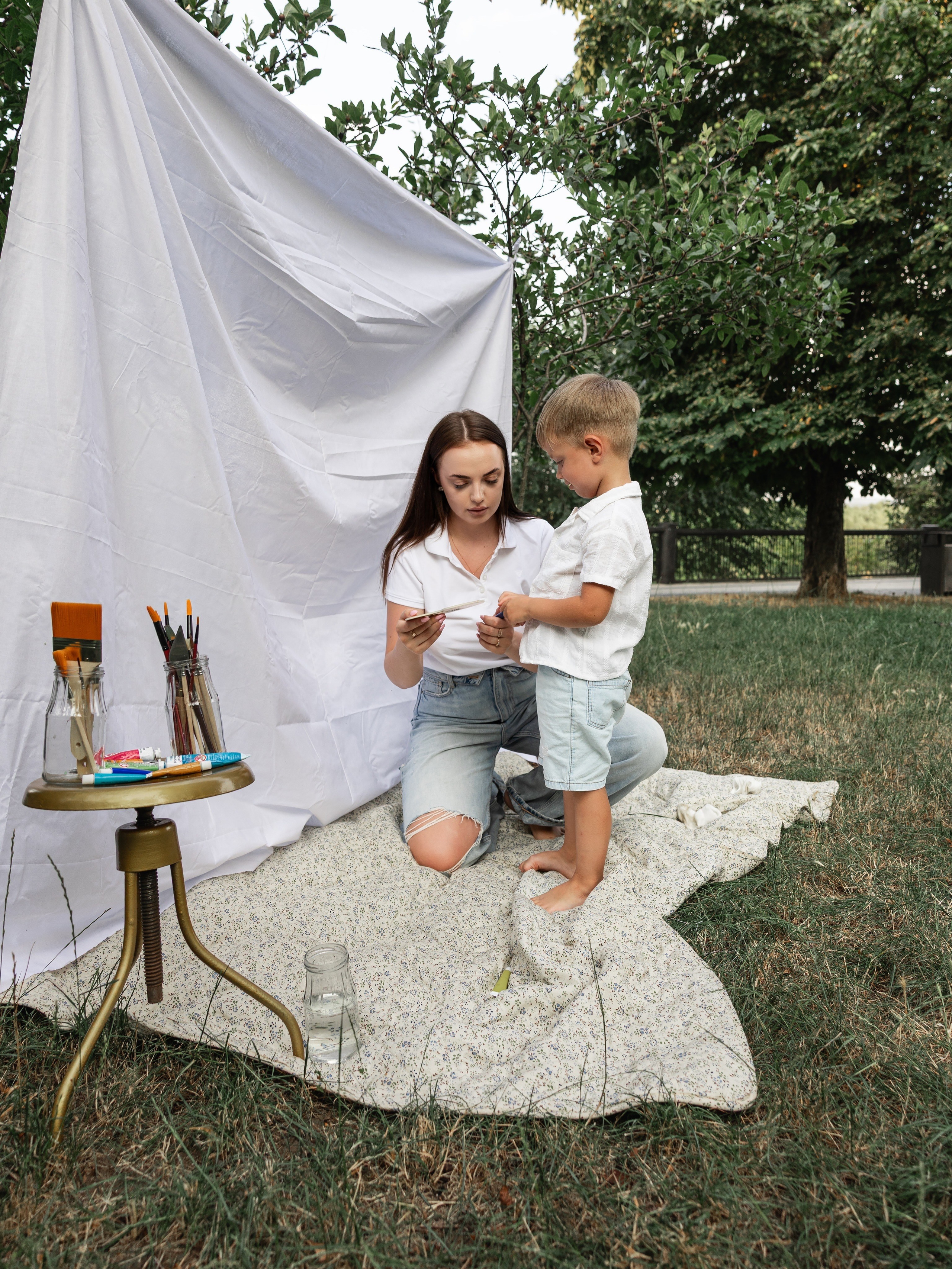 Družinski trenutki /Семейные моменты. Fotograf Zoja | Fotografiranje krsta, poroke in družine v Sloveniji