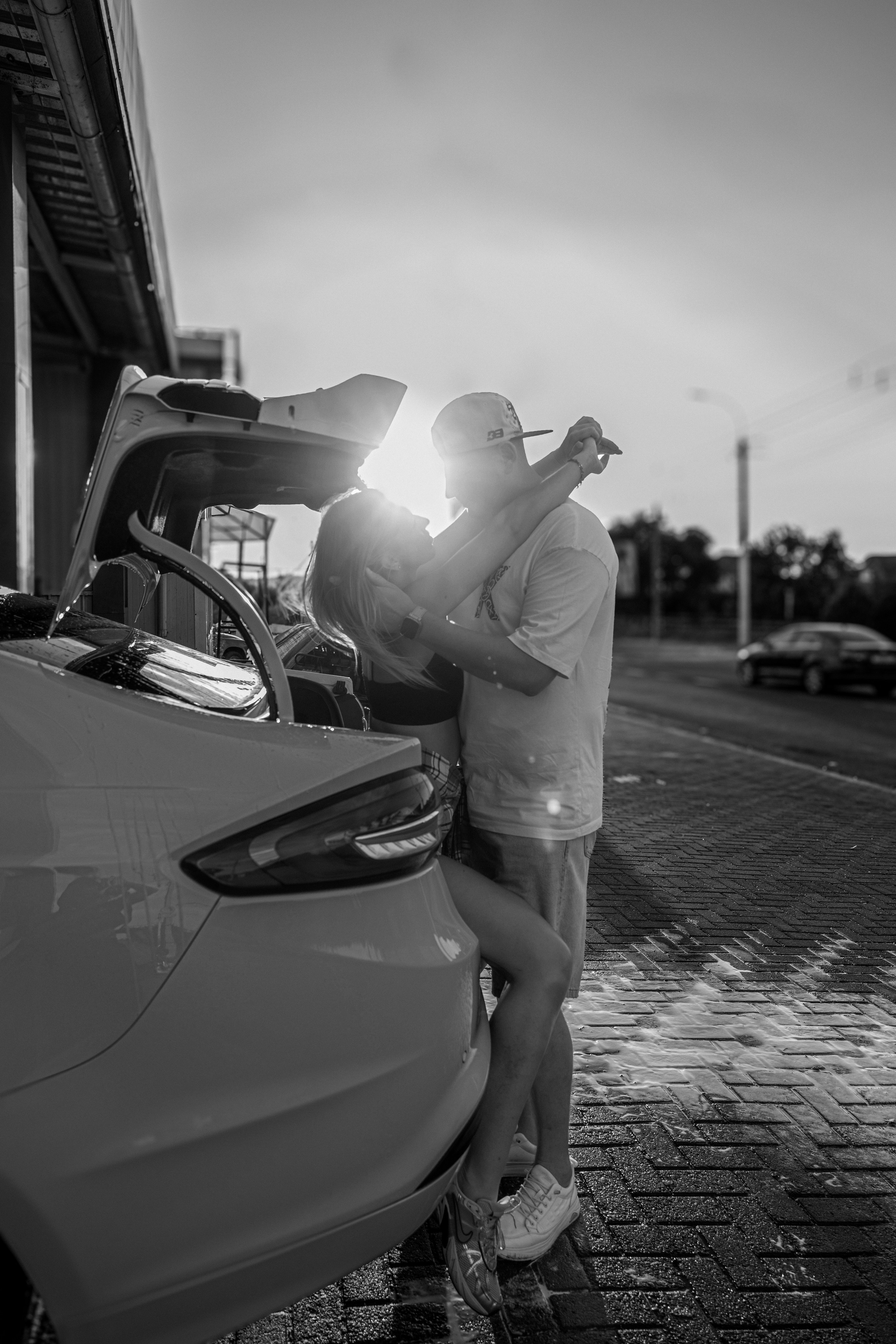 Par z energijo / Энергичная пара. Fotograf Zoja | Fotografiranje krsta, poroke in družine v Sloveniji