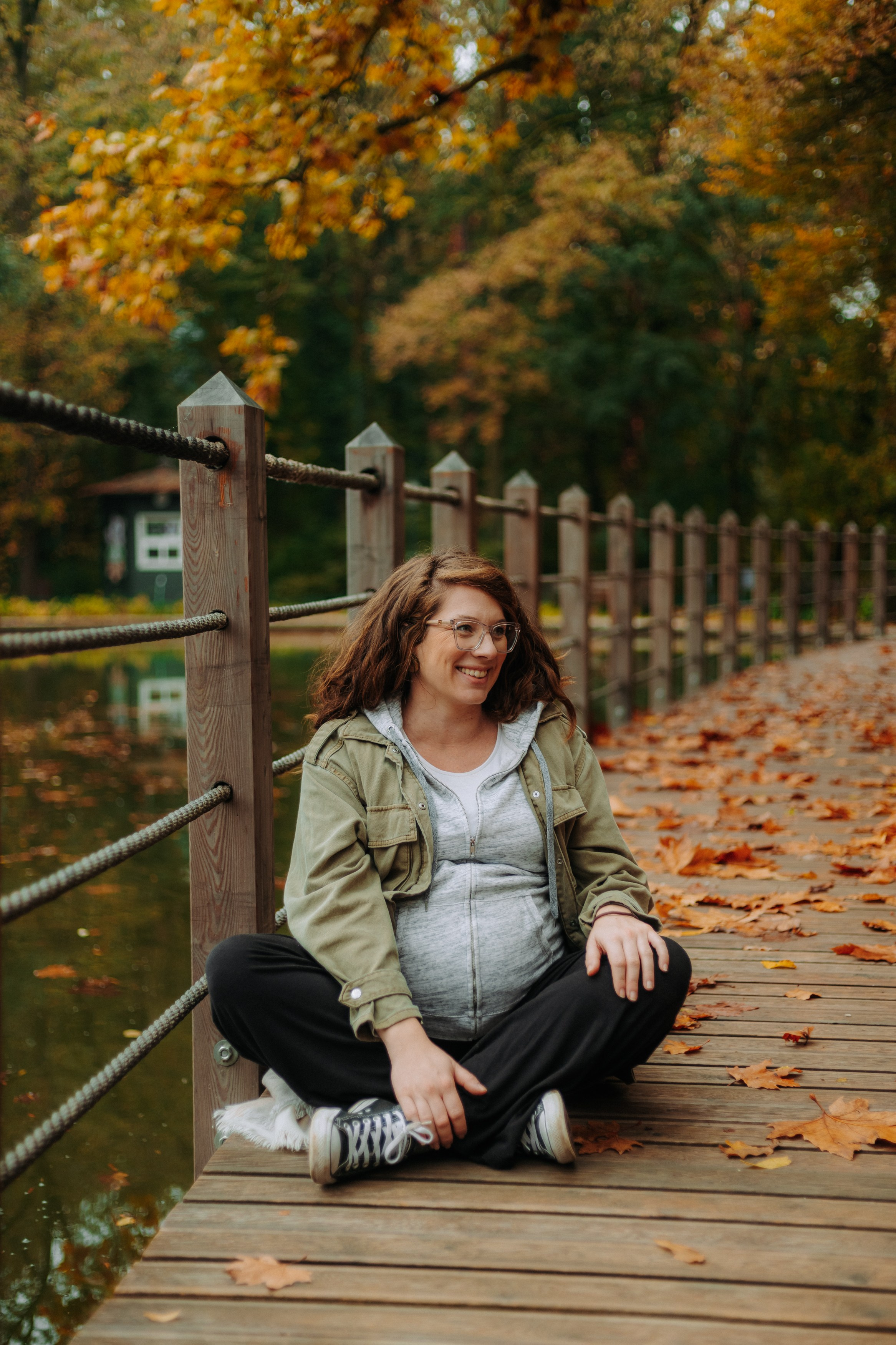 Walking in Maksimir. Elena Gorobets. Photographer in Zagreb