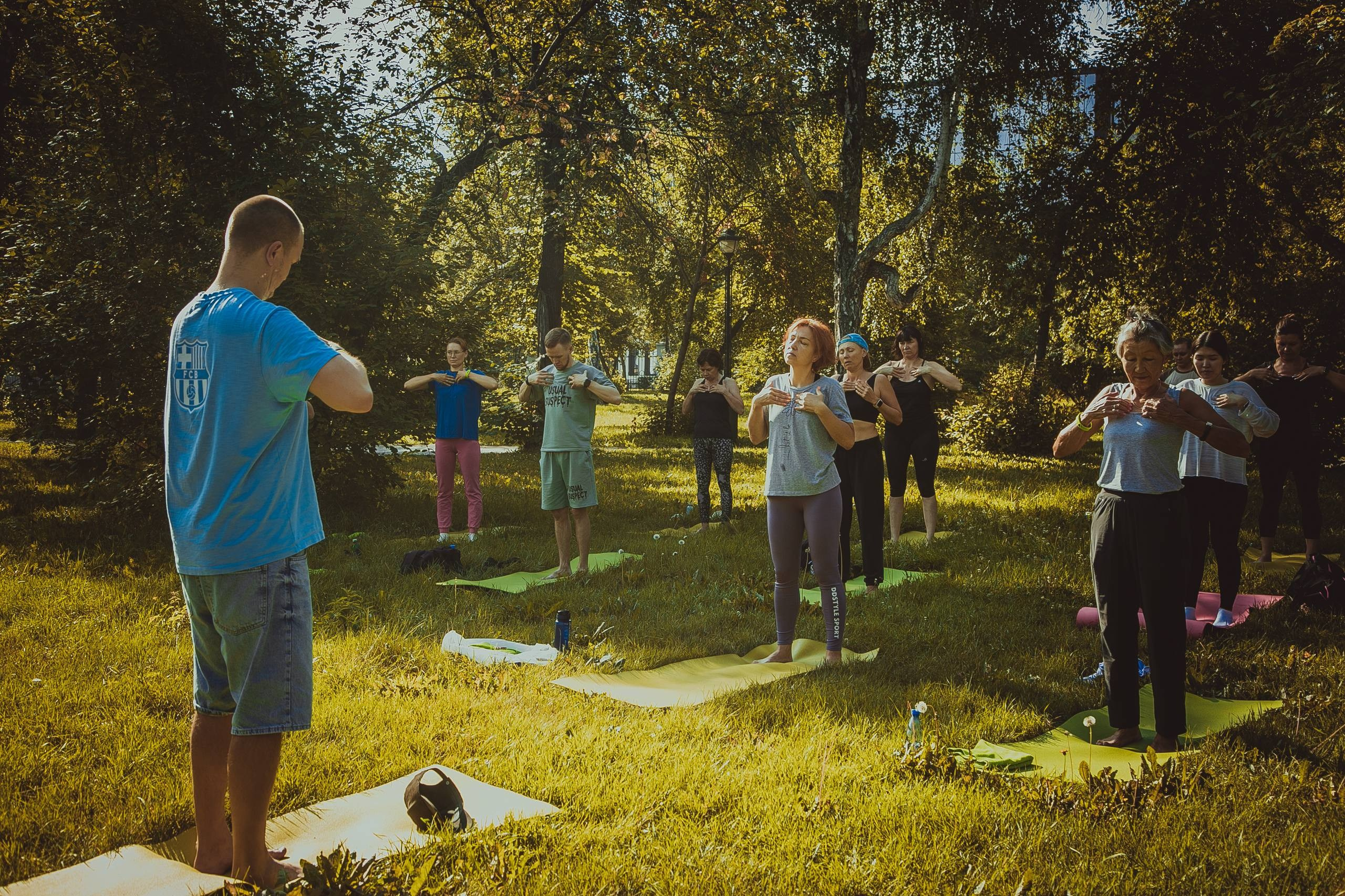 Yoga вместе с Xfit!. Репортажная съемка Shanghai Александр Ростов