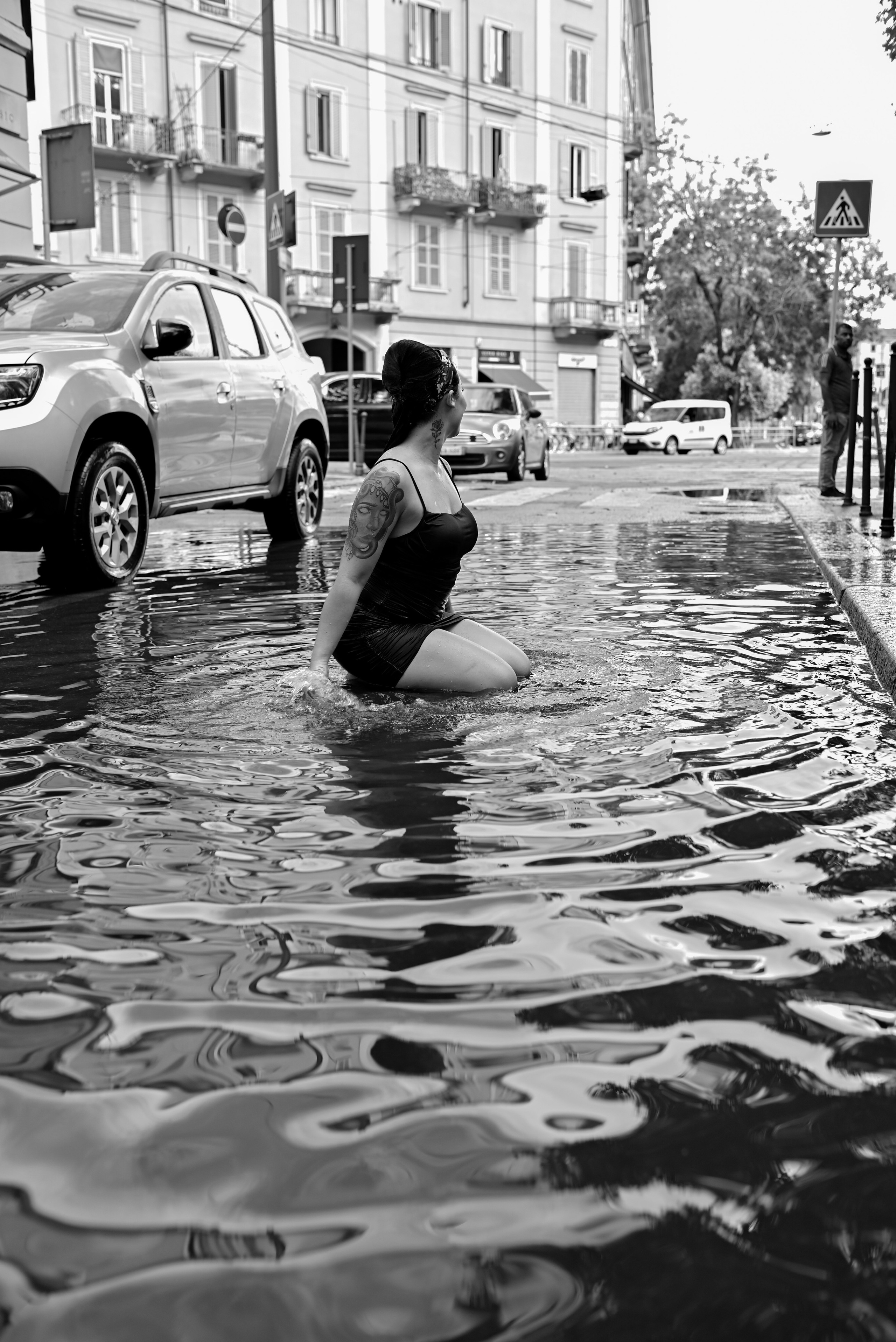 Scatti per far andare l’acqua di traverso all’ex