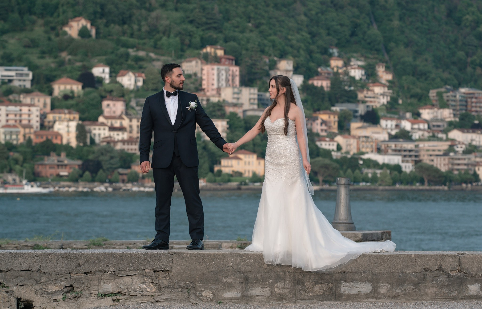 Seida & Adenis. Fotografo matrimonio Lago di Como Ferrari Media Production