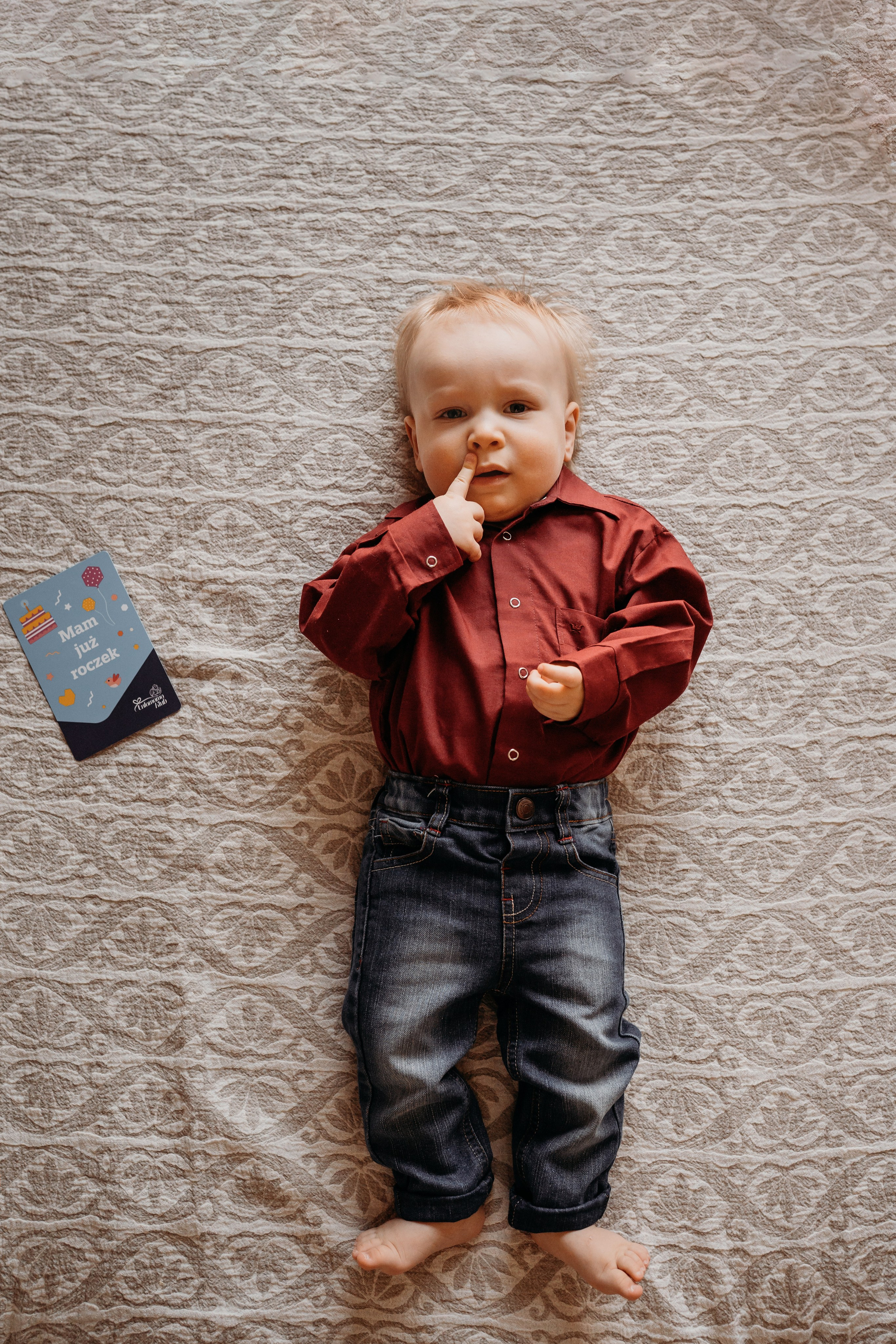 12 месяцев. Фотограф новорожденных и детей первого года Евгения Михалькевич