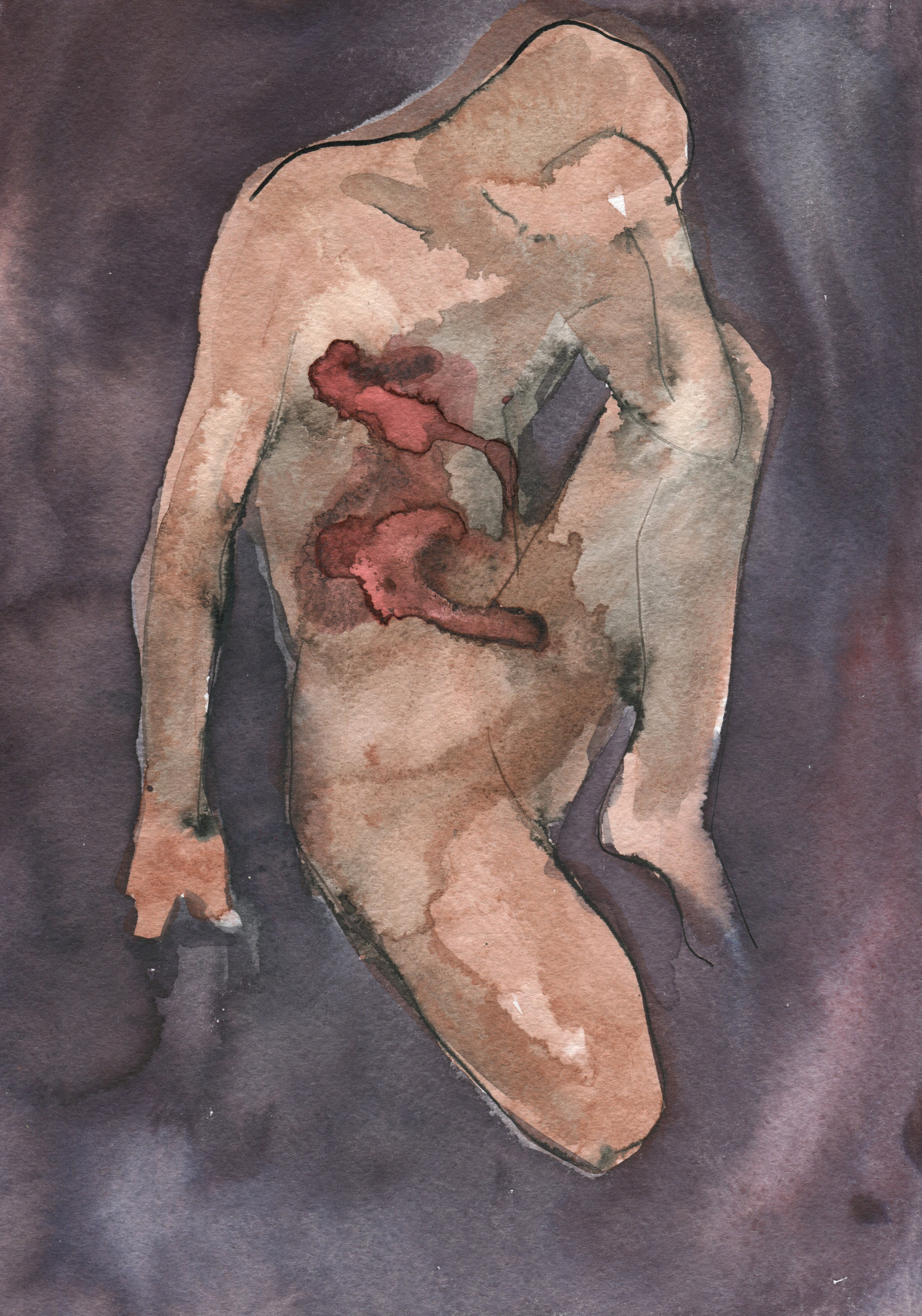 Life Drawing, Moscow. Marina Antonova