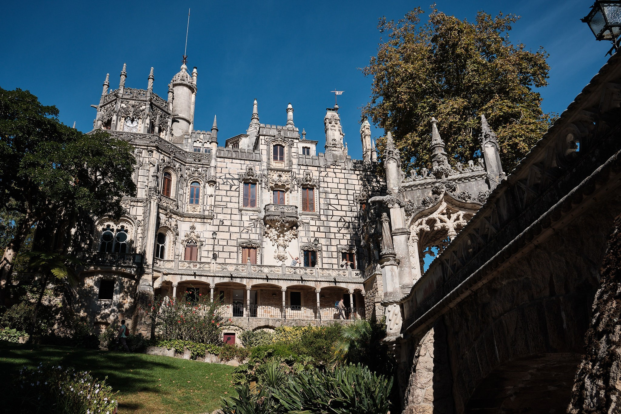 Quinta da Regaleira, Sintra, Portugalia. Pagina principală