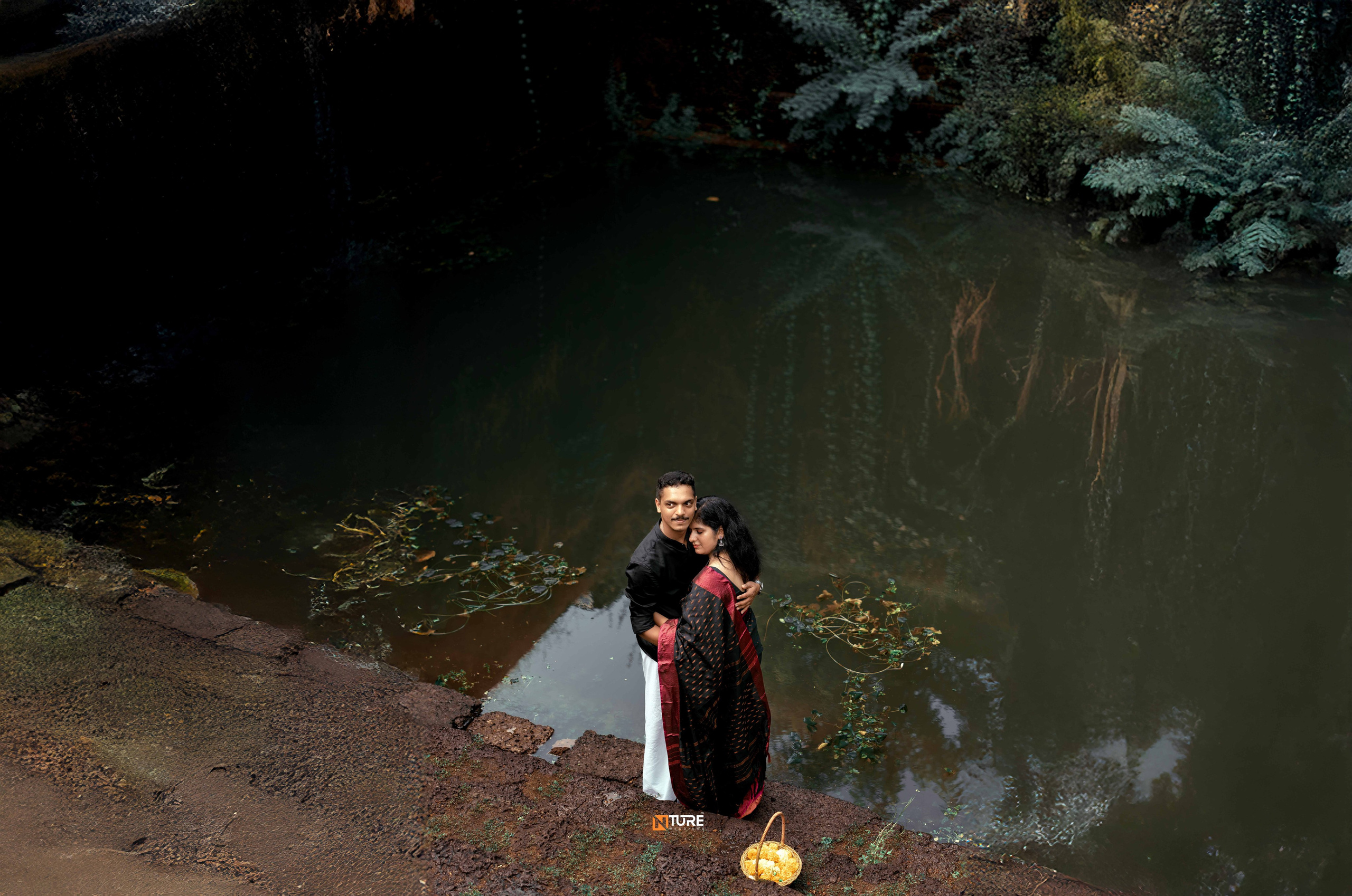 AKSHAY & ANAGHA SAVE THE DATE. NTURE WEDDING