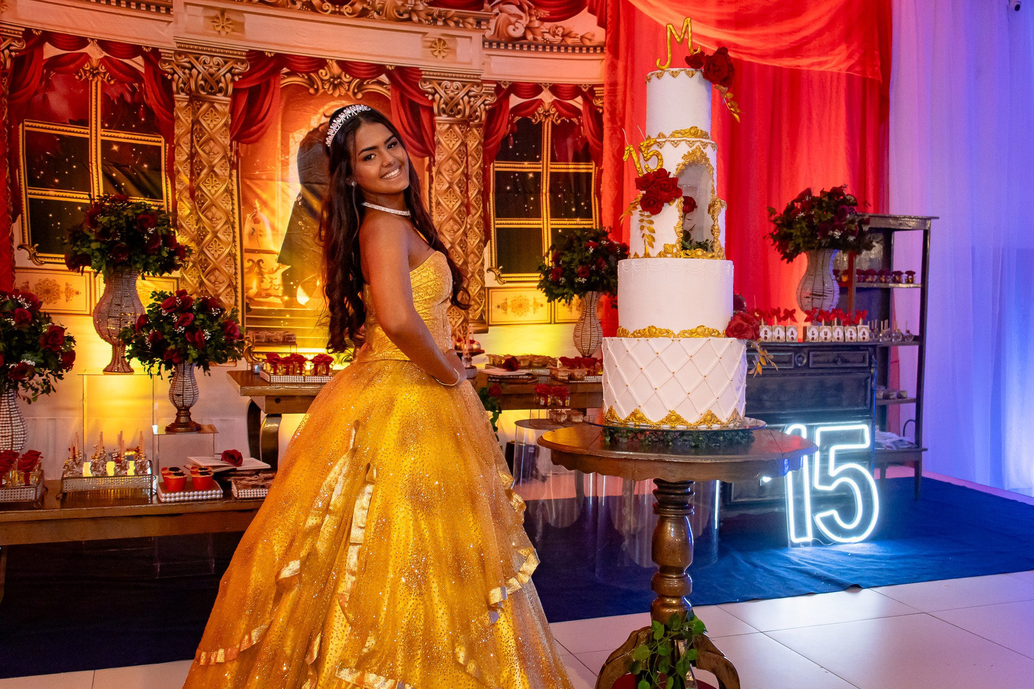 Debutante. Fotógrafo Profissional