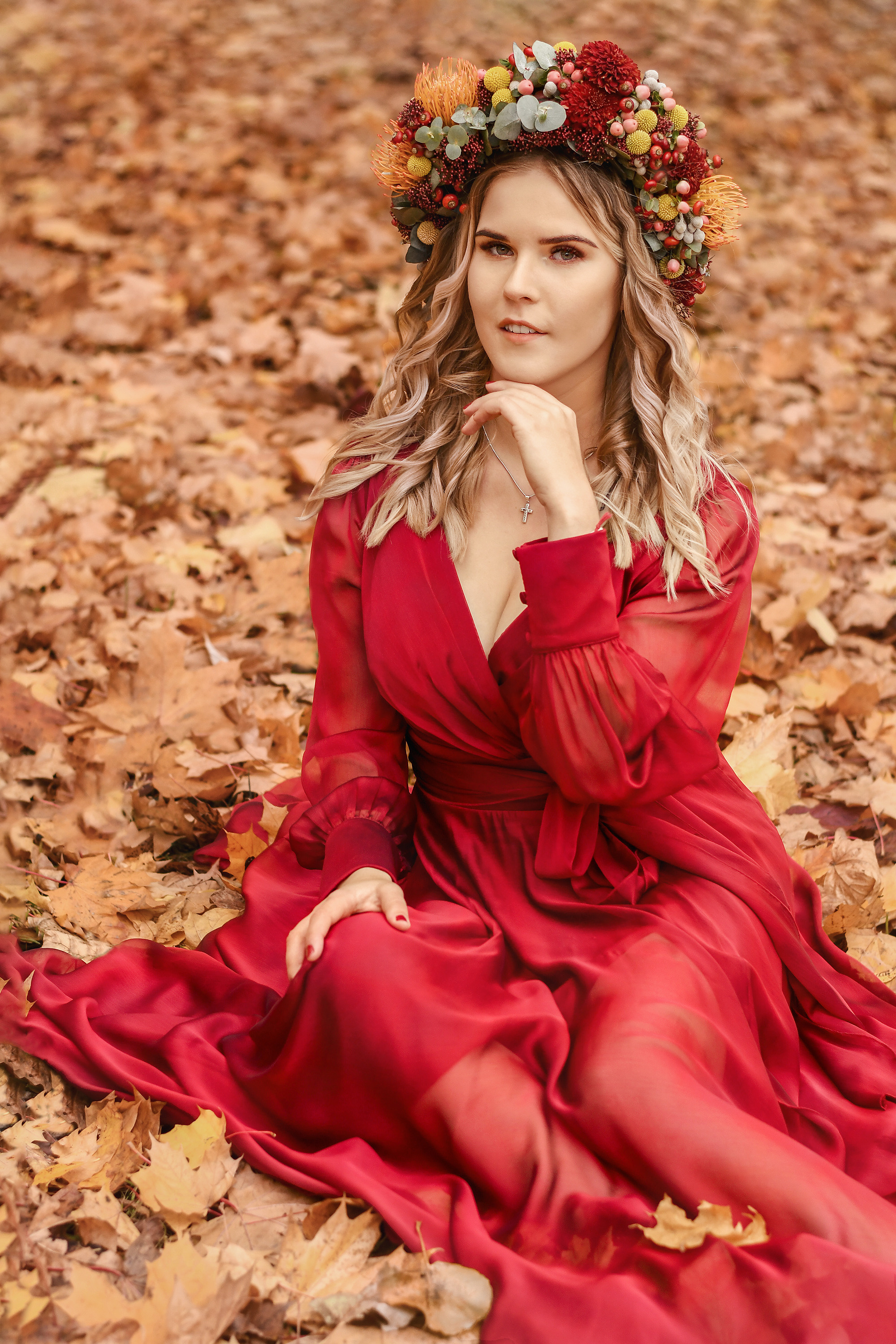 Fotosesija “Rudens karalienė”. Fotografas Klaipėdoje ir Lietuvoje — Olga Kosmachiova Photography