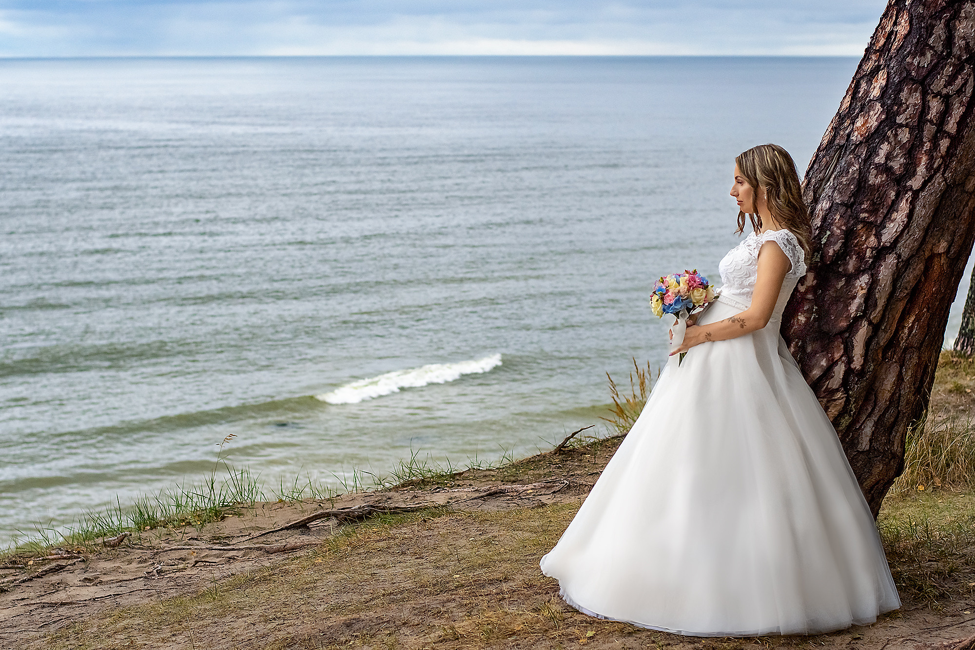 Vestuvių fotografavimas Klaipėdoje prie Baltijos jūros. Fotografas Klaipėdoje ir Lietuvoje — Olga Kosmachiova Photography
