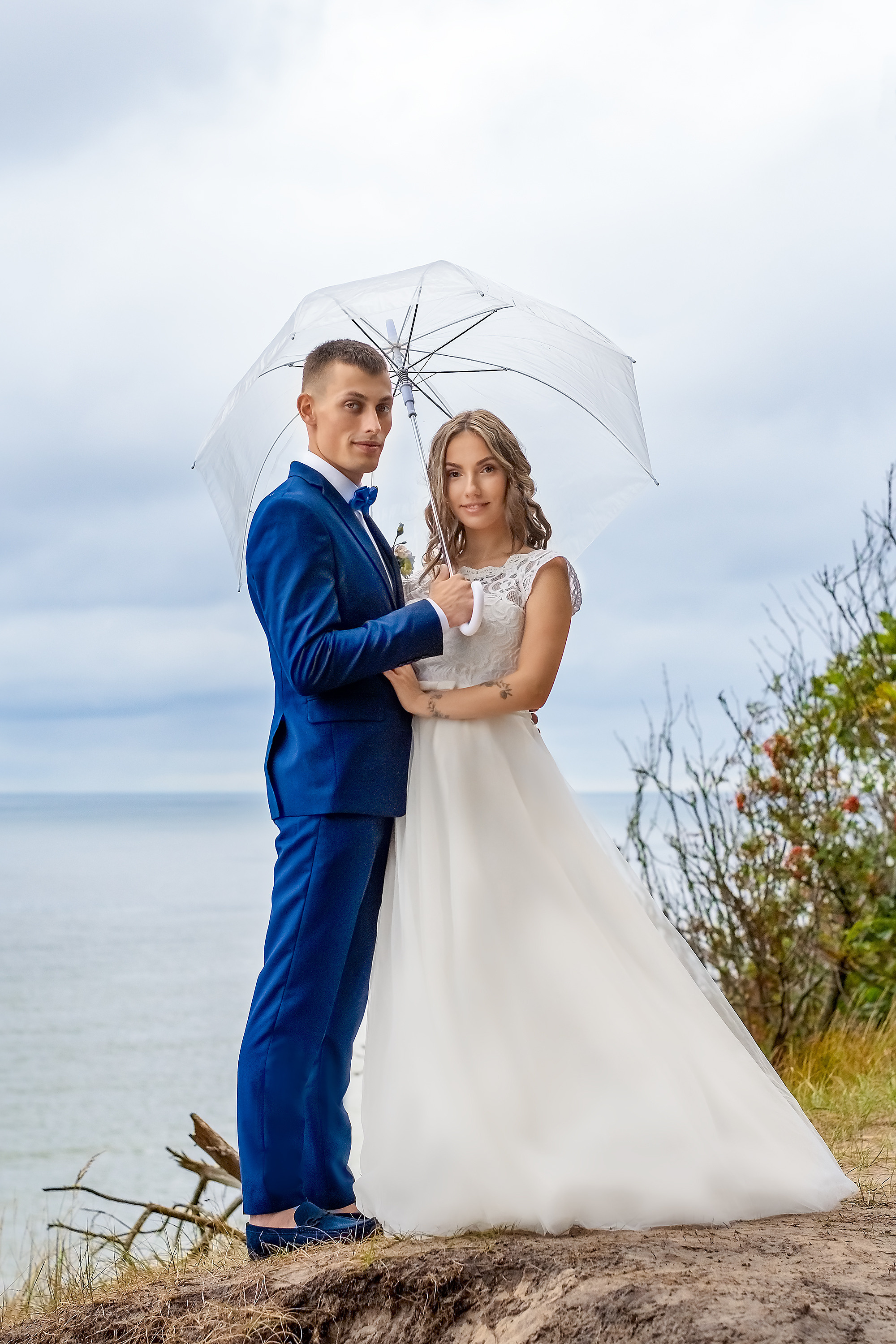 Vestuvių fotografavimas Klaipėdoje prie Baltijos jūros. Fotografas Klaipėdoje ir Lietuvoje — Olga Kosmachiova Photography