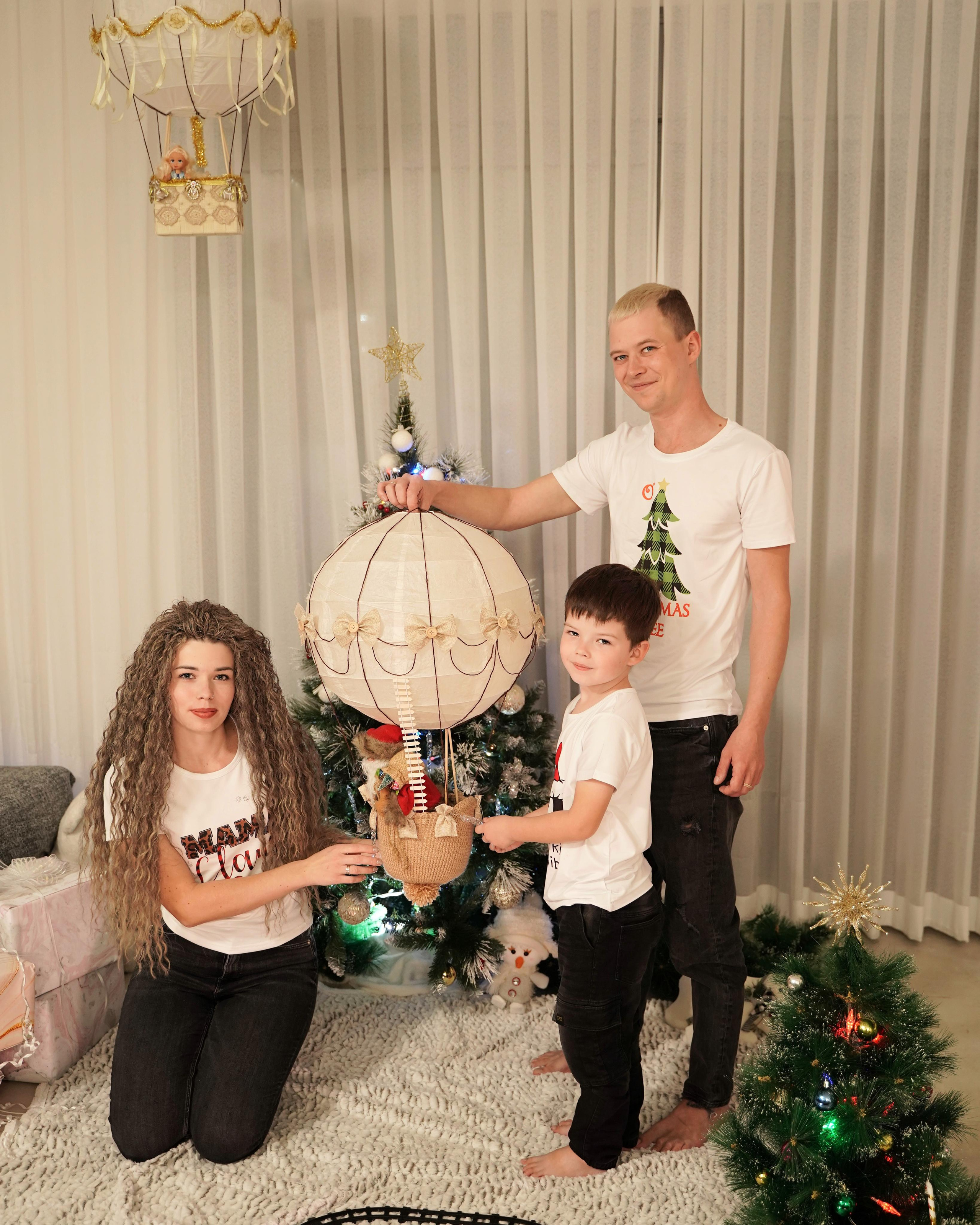 Рождественская история Наташи, Саши и Димы. Фотограф. Визуал. Хайфа. Талья Цветкова