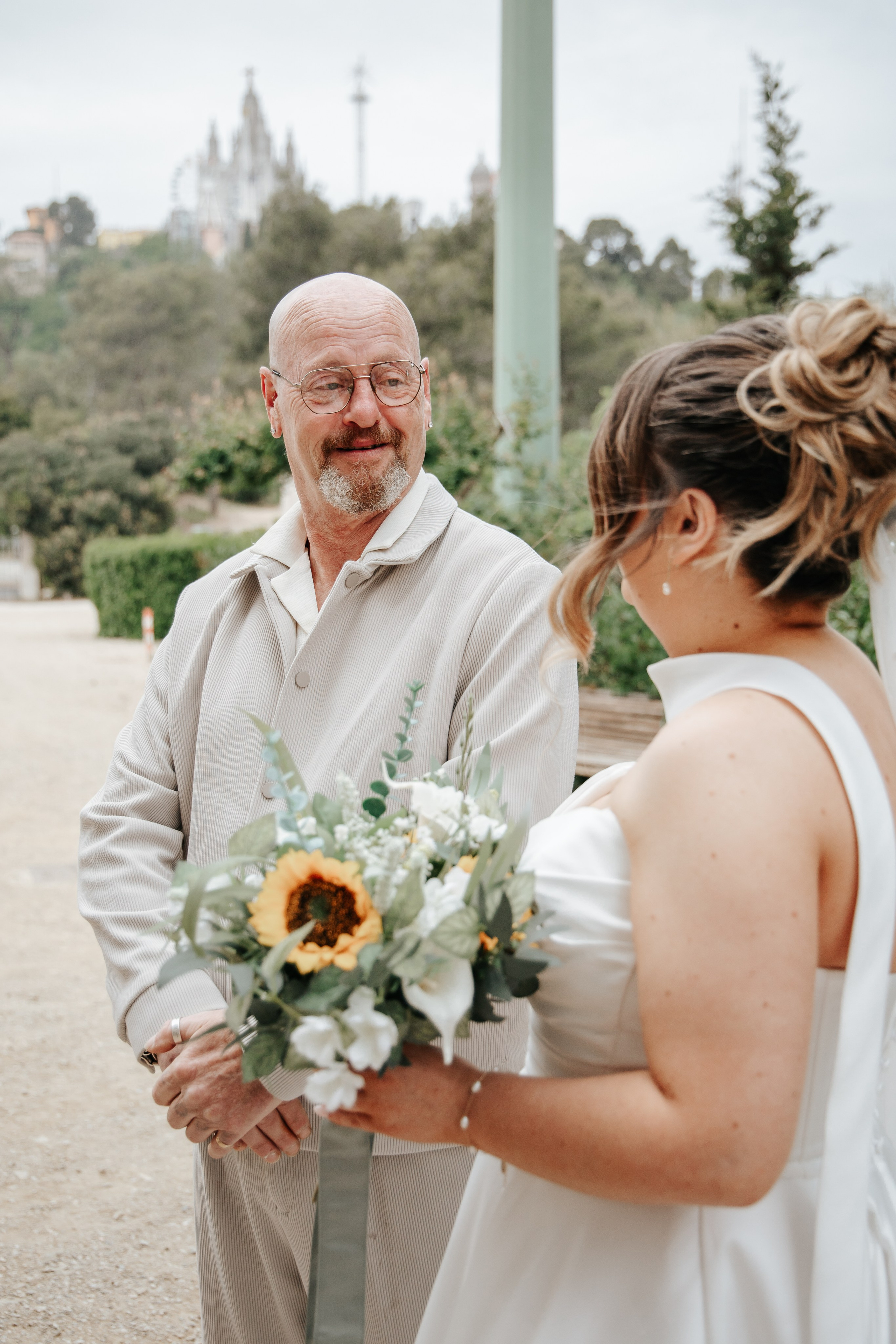Sophie & Corey, 02/05/2026, Observatorio de Fabra, Barcelona. Fotógrafa de bodas en Girona, Costa Brava | Wedding Photographer Evgenia Gruntovaya