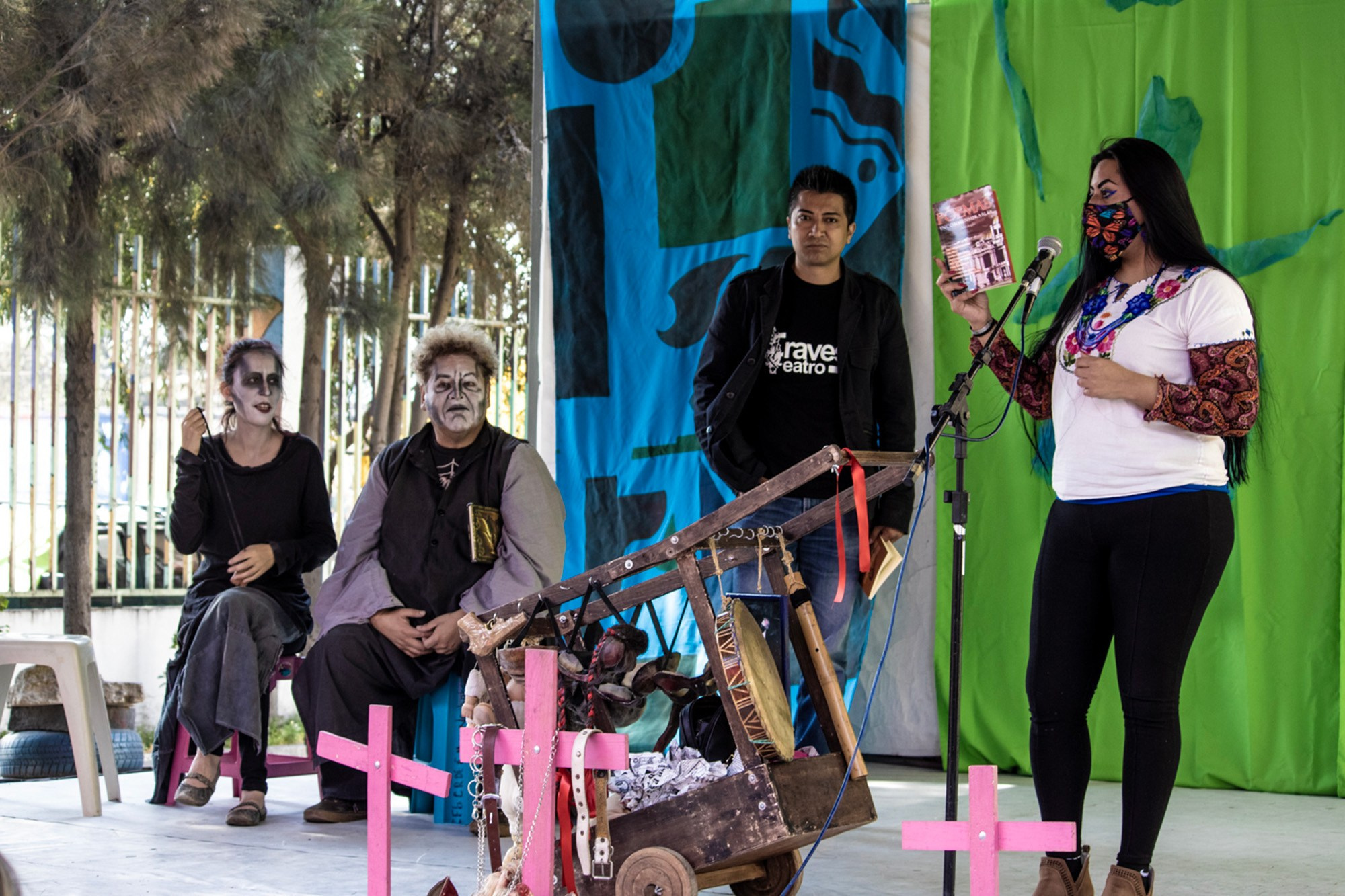 La travesía Teatro. Marisol Murillo Fotógrafa profesional en Chimalhuacán, Edo. de México