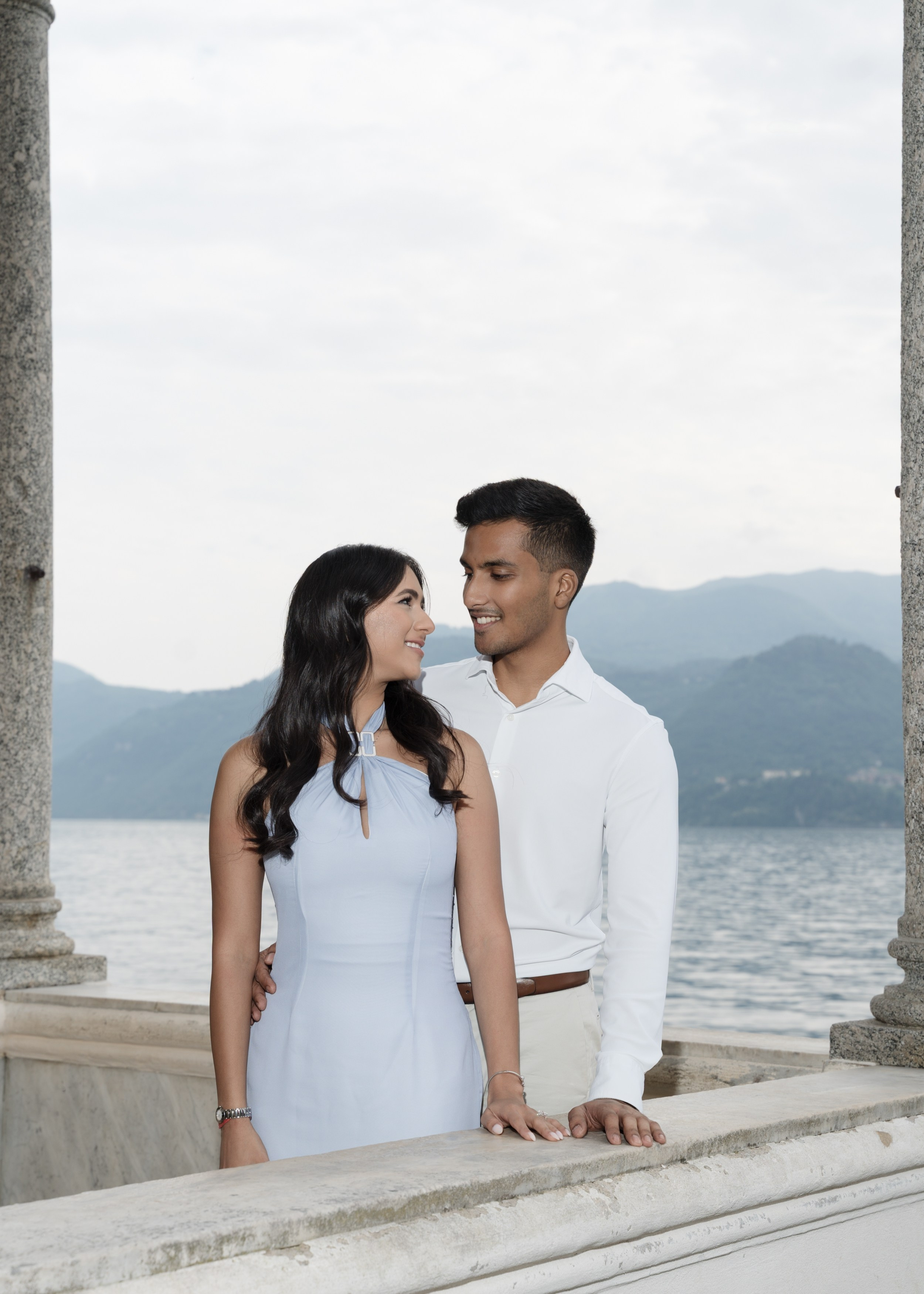 Villa Monastero Secret Proposal. Proposal Photographer in Lake Como