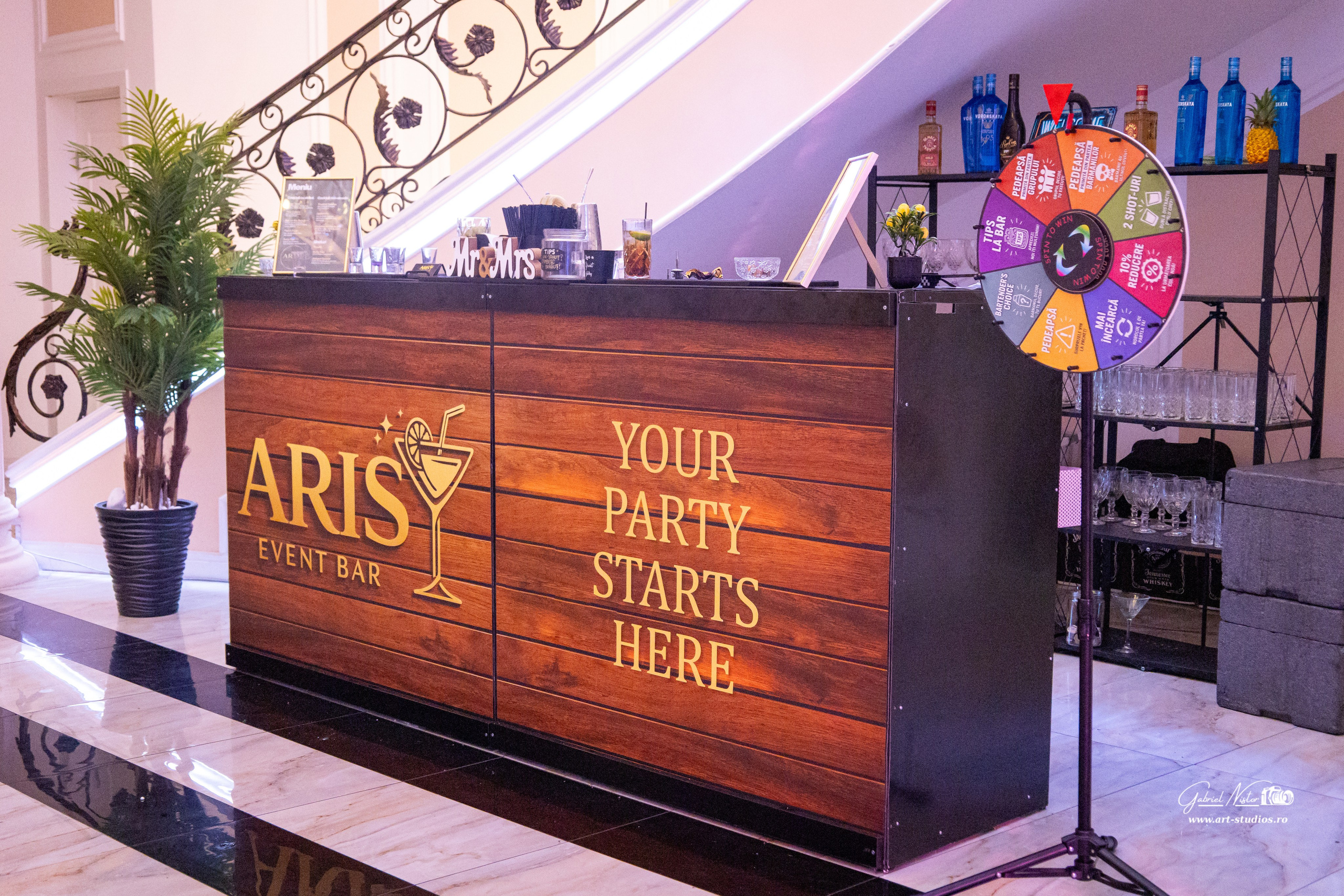 Aris Event Bar. Gabriel Nistor Art-Studios - Fotografo / Videografo Iasi