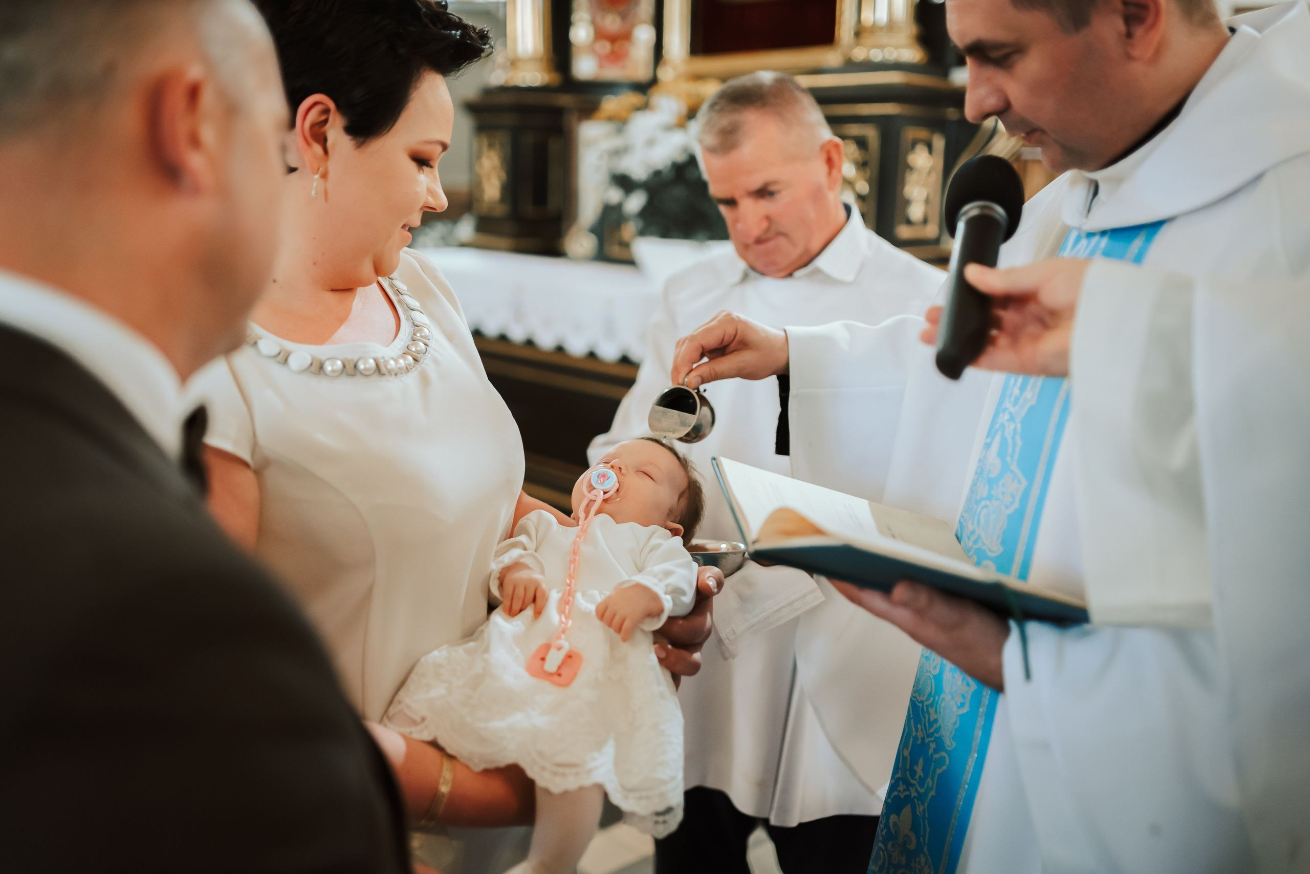Chrzest Święty Helenki. Michał Kaźmierczyk - Fotograf