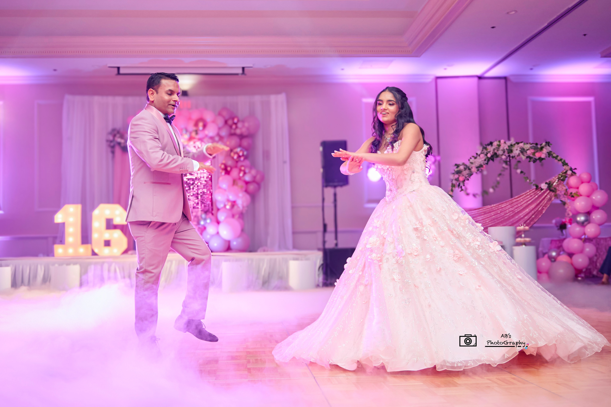 Luxury Sweet 16 Photography & Videography in Massachusetts. Boston Indian Wedding Photographer & Videographer | AB’s Photography