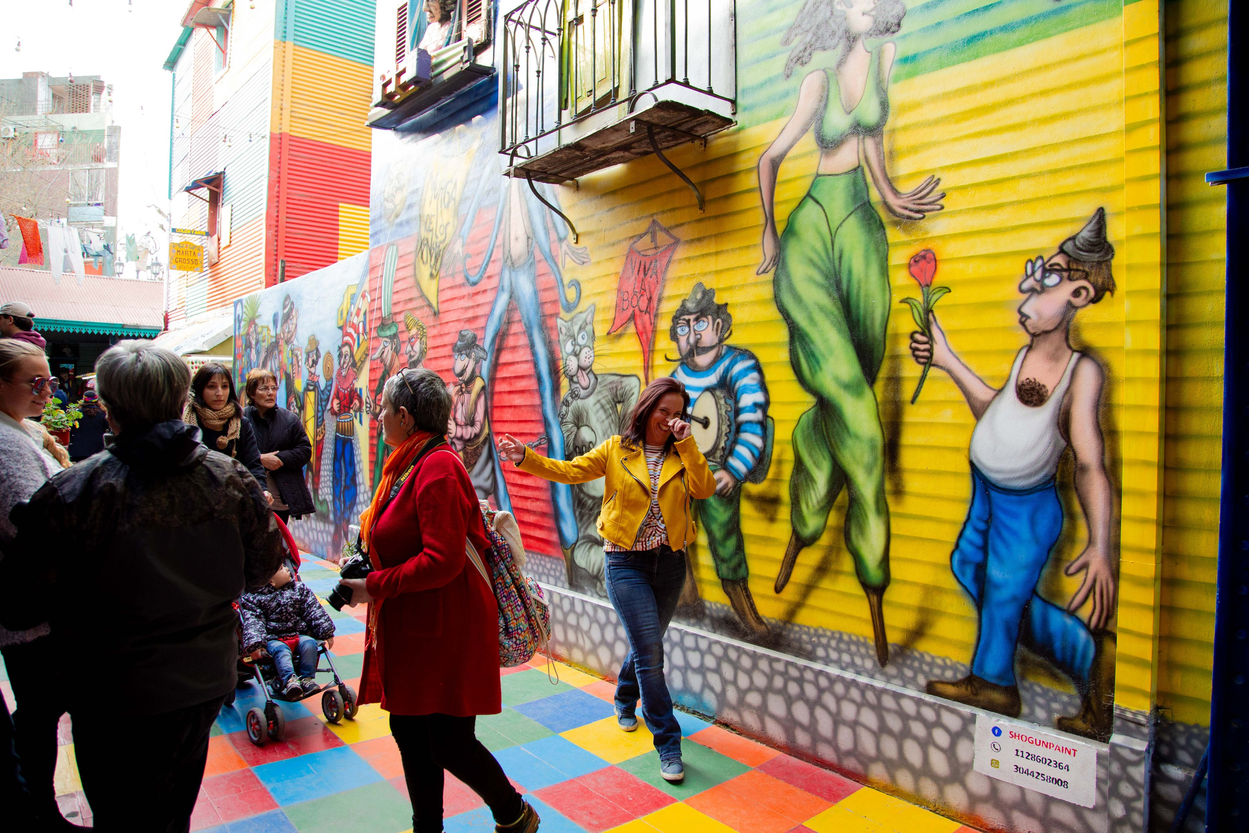 Argentina-Buenos Aires. La Boca. Iguasu. September 2018. Anastasia Shapoval violoniste et photographe. Paris — Bourges