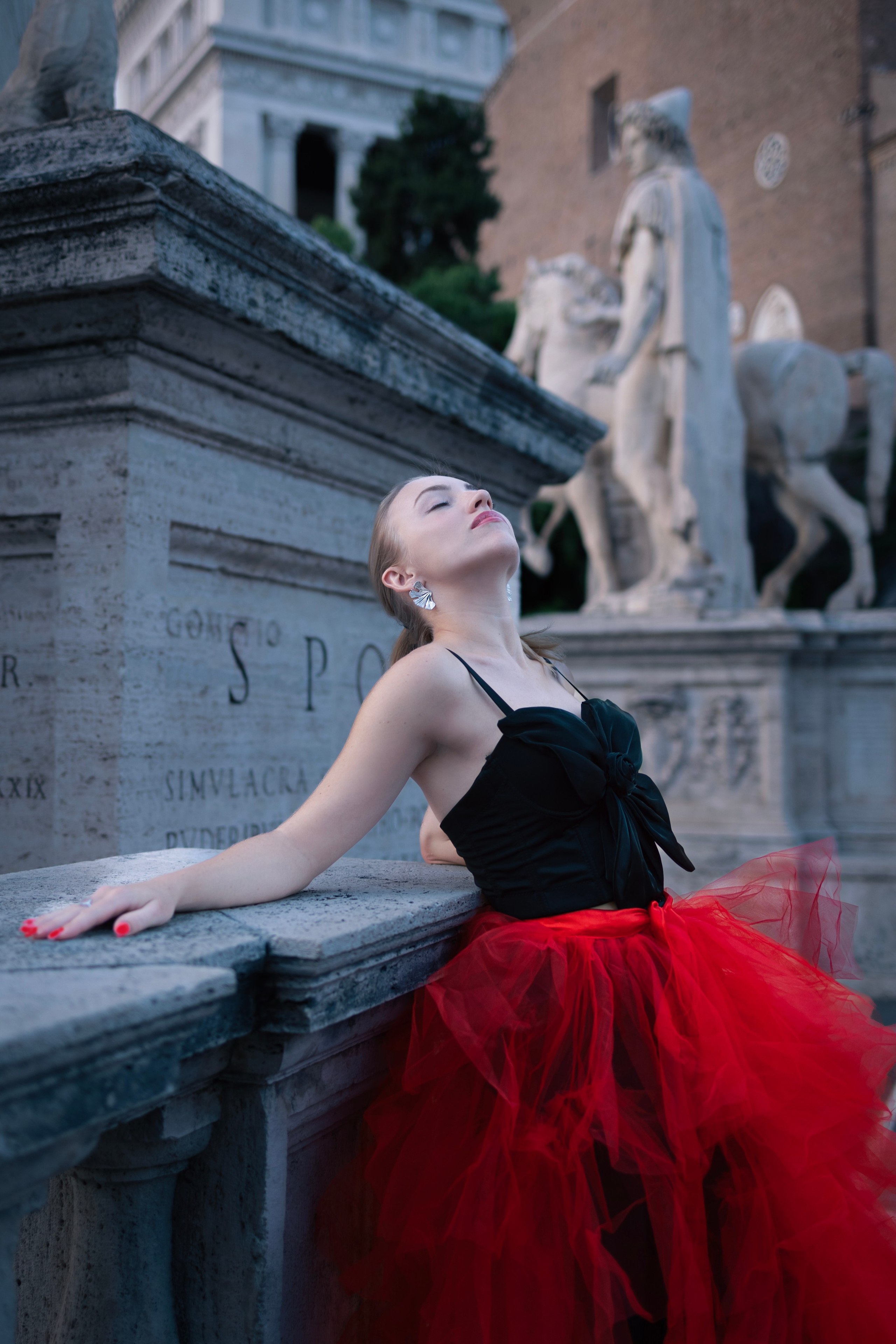 Krisitina in Rom. Photographer in Munich