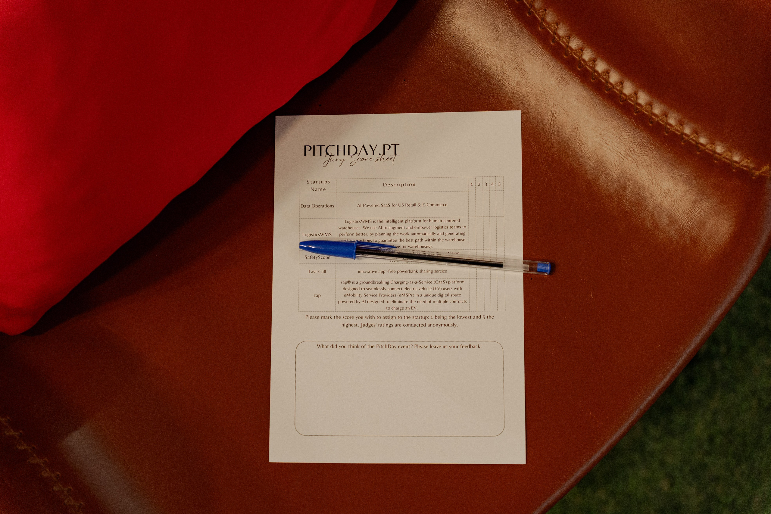 Idea Space: Pitch Day. Lisbon Event Photographer