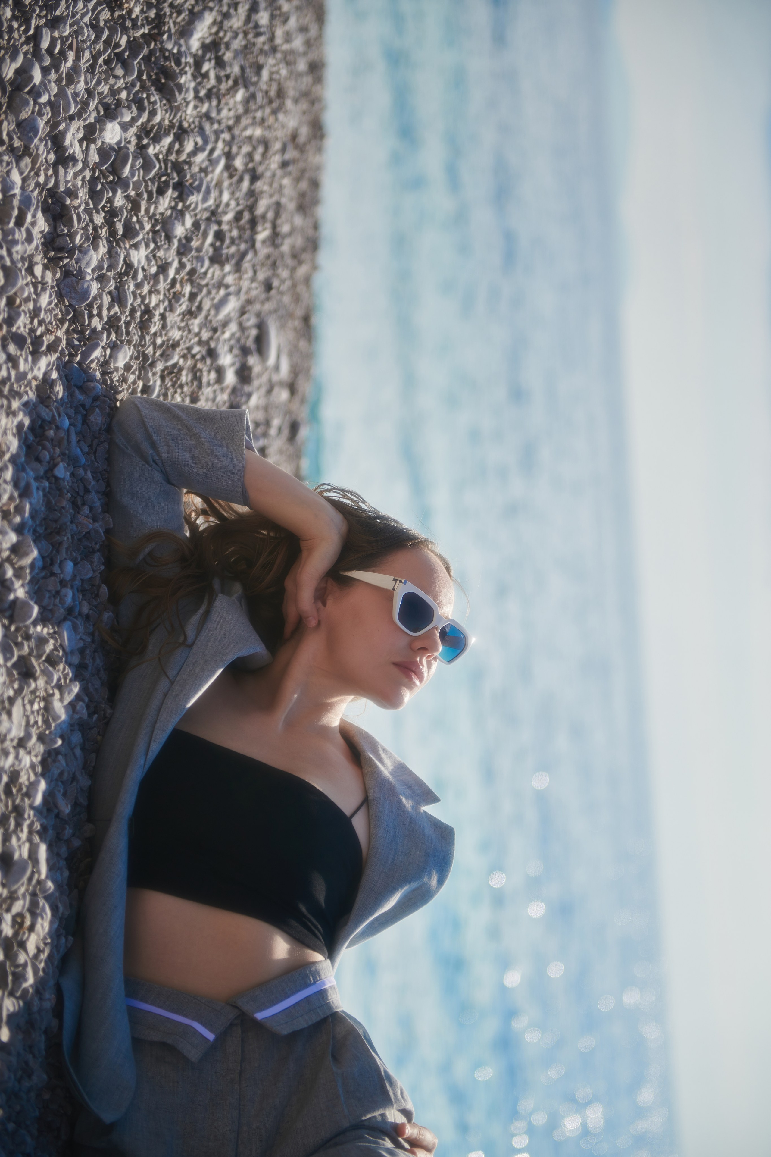 YLVA store SS2025 campaign. Minimalist brand photographer & videographer | Raw sincerity. Pure Form