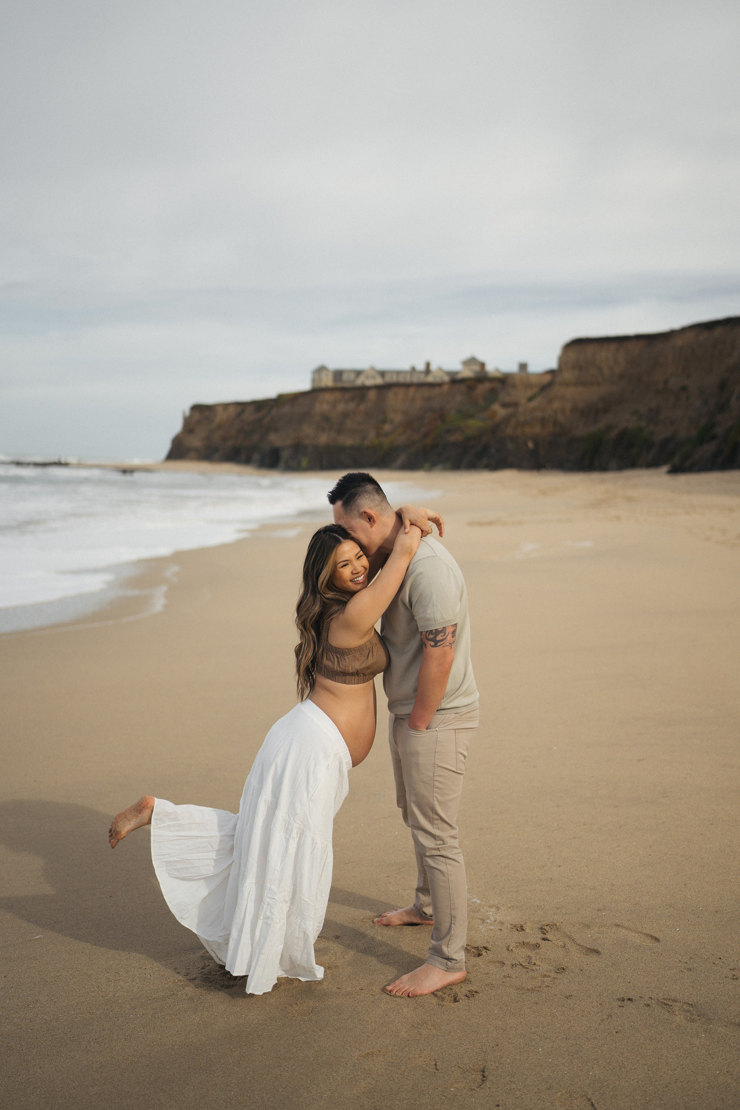 Lynh’s Maternity Session at Half Moon Bay. Soulo Photography | San Francisco Bay Area Based Photographer