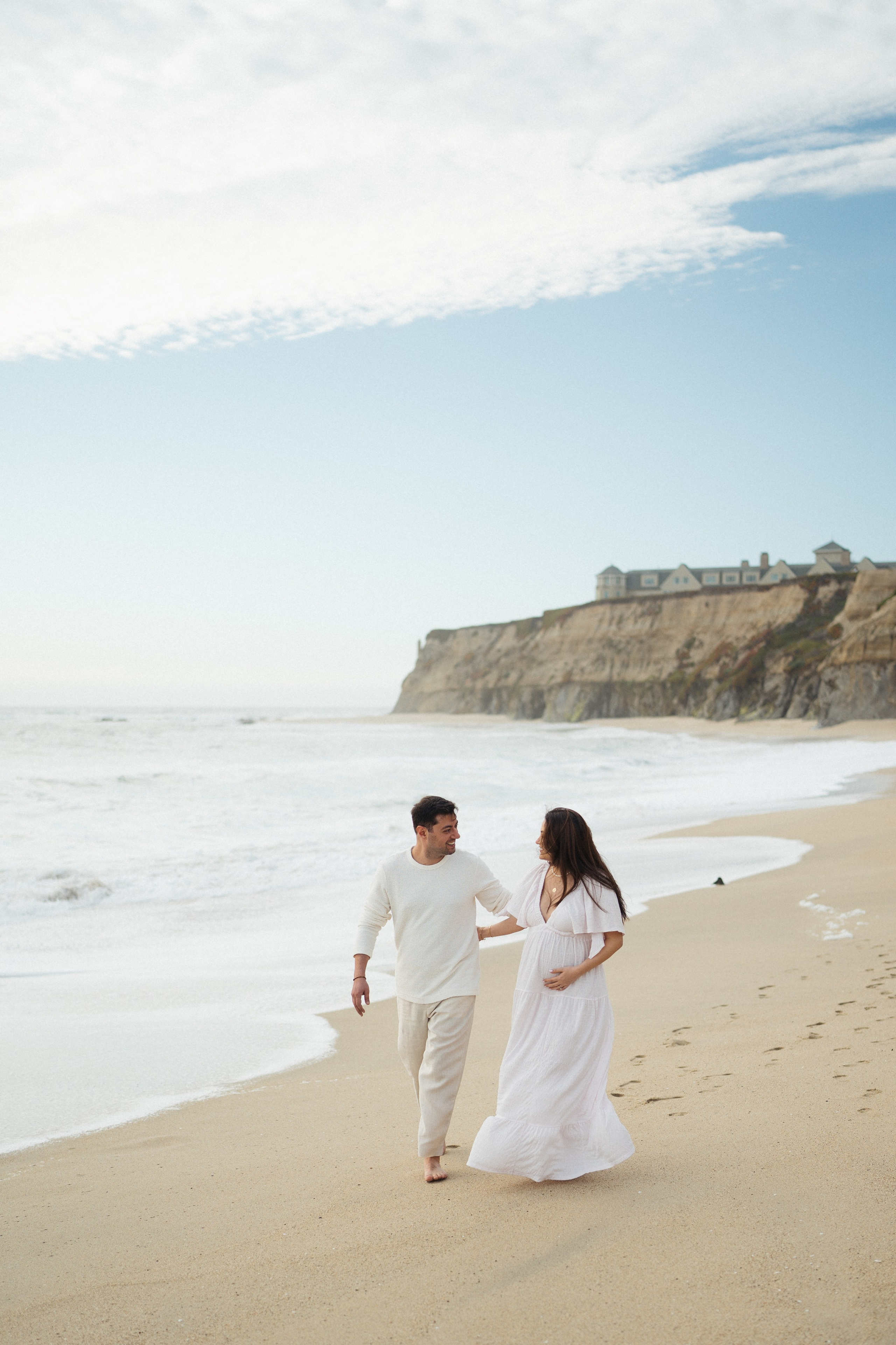 Gizem Maternity Session at Half Moon Bay. Soulo Photography | San Francisco Bay Area Based Photographer