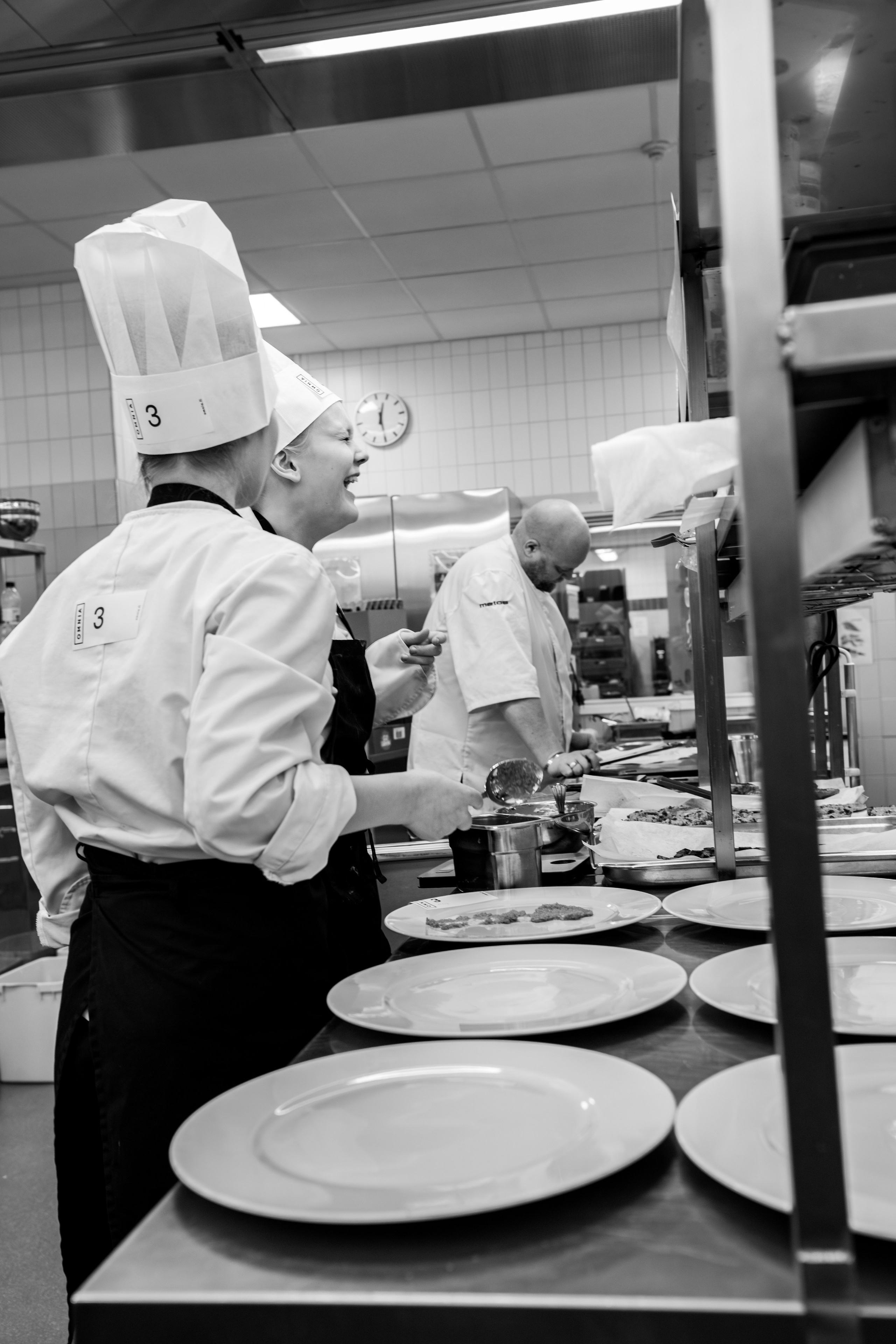 Повар и официант. Екатерина Мансур Портретный фотограф в Финляндии (Хельсинки и Уусима)