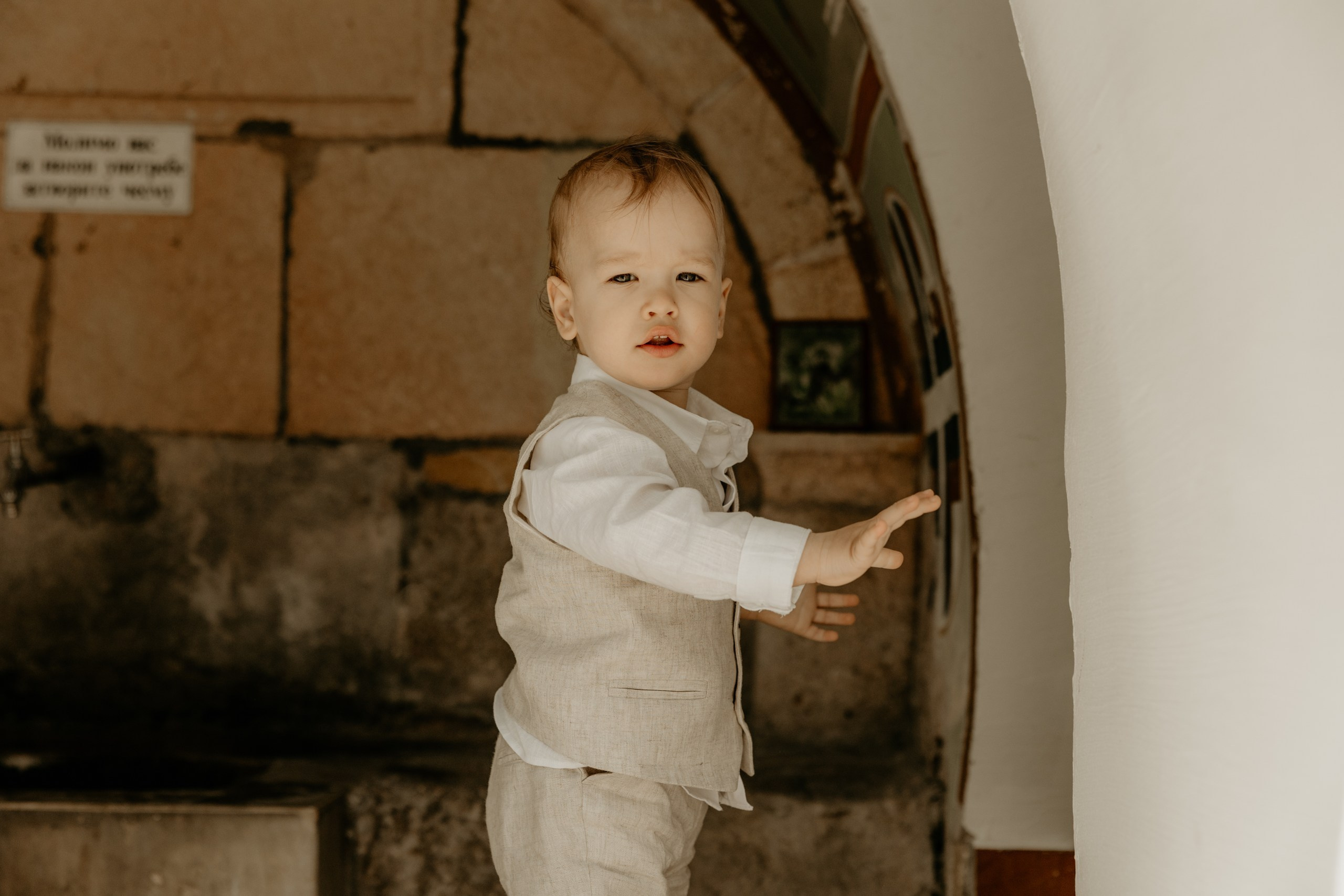 Uroševo krštenje. Family and children photographer in Belgrade Milja Ciric