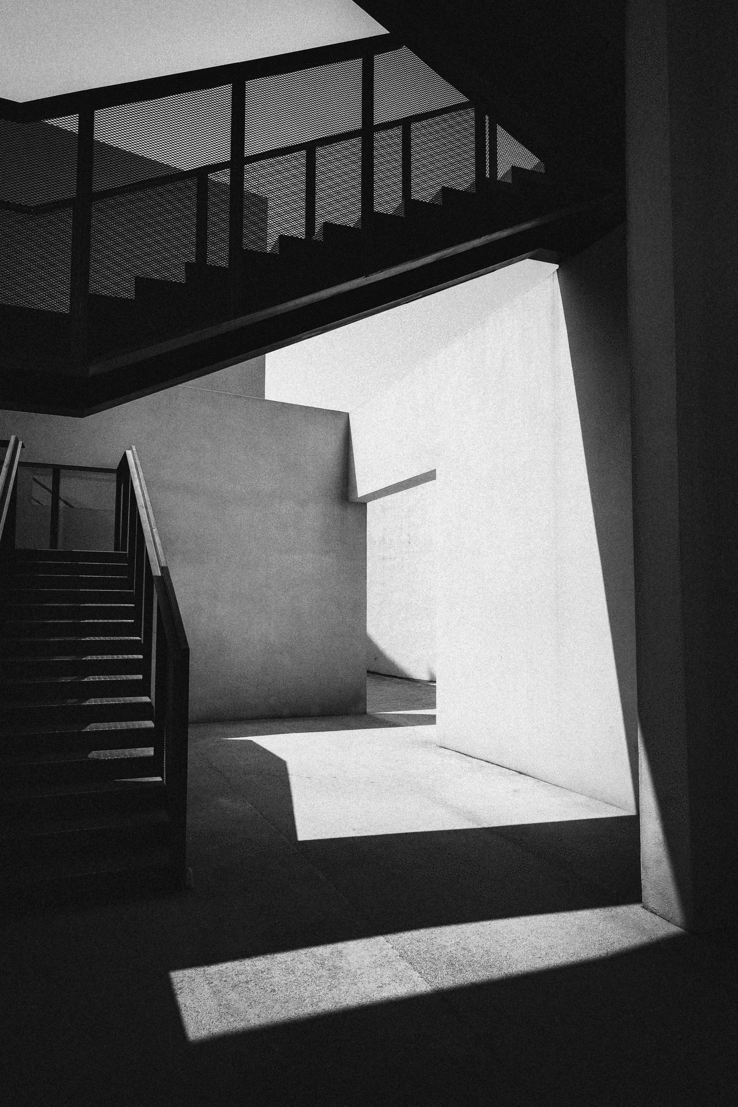 Shadows - Black and White - Jiangmen, China 