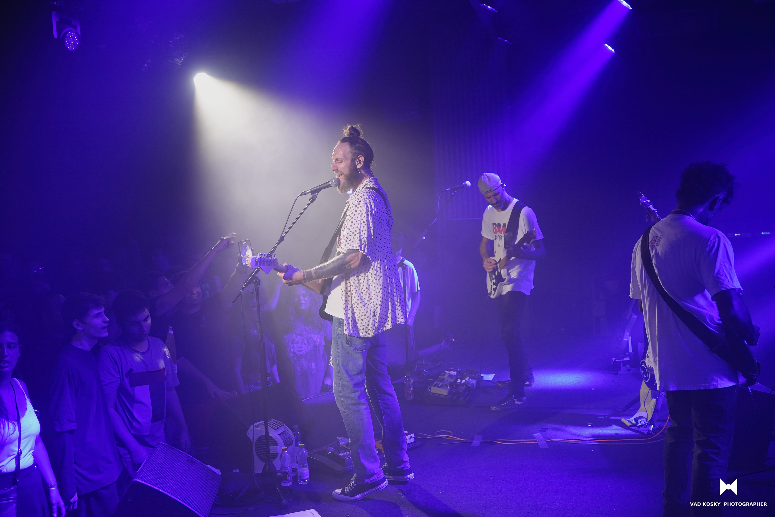 Roy Star & Group — Nirvana tribut TLV Grey club. Vad Kosky Photographer