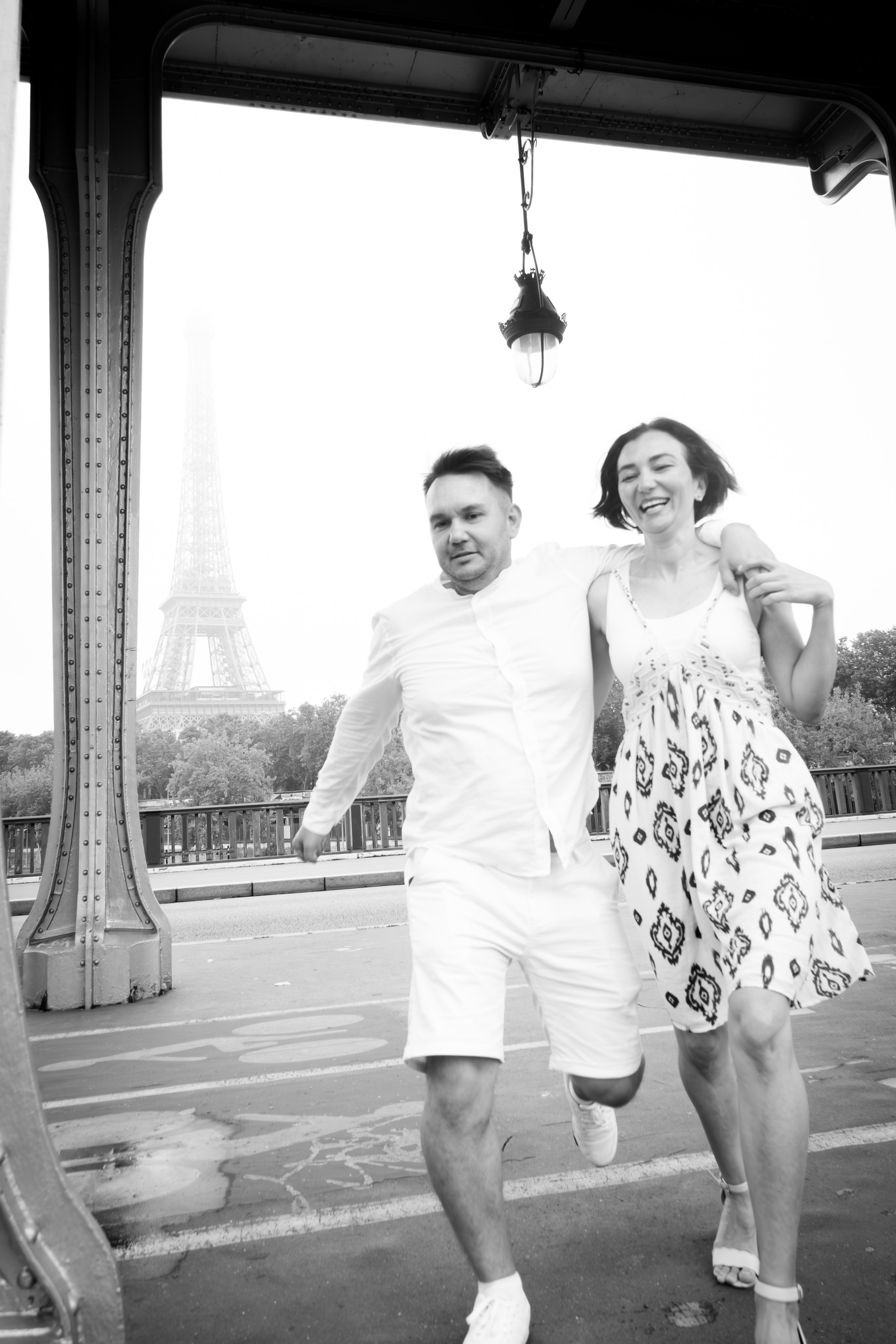 Alfiya’s wedding anniversary in Paris. Photographer in Paris Marina Chaput