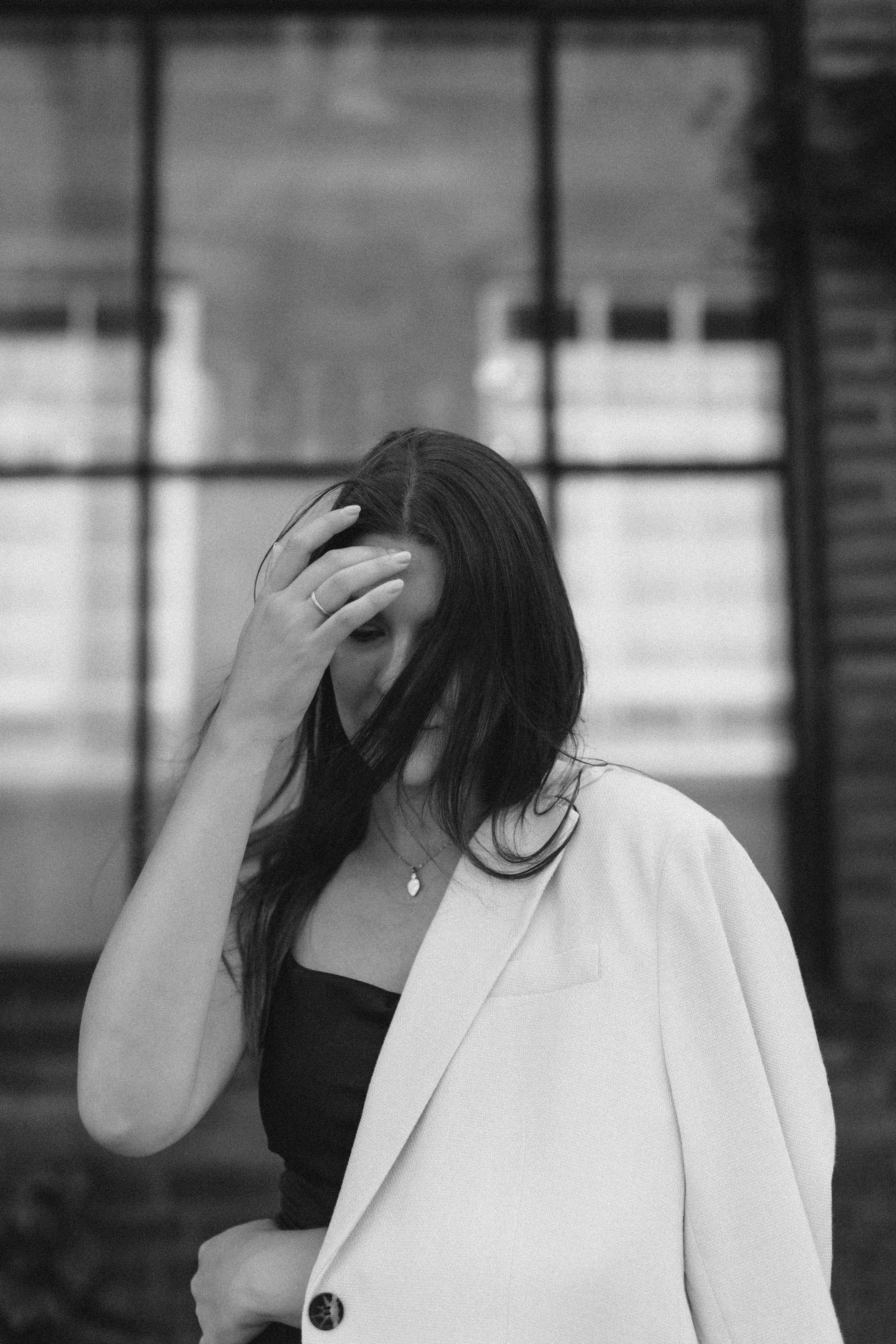 Daria. Shooting a photographer. True self