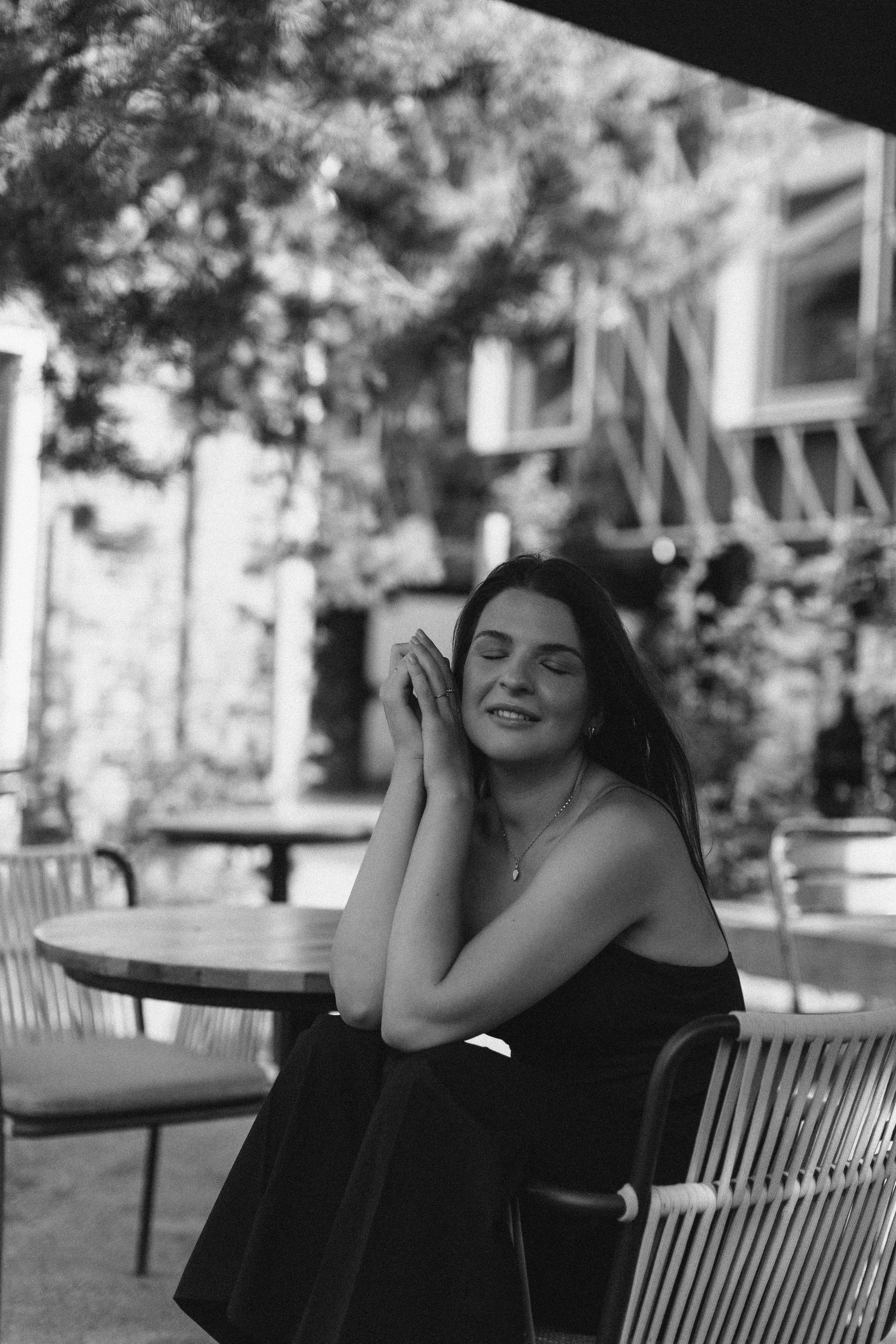 Daria. Shooting a photographer. True self