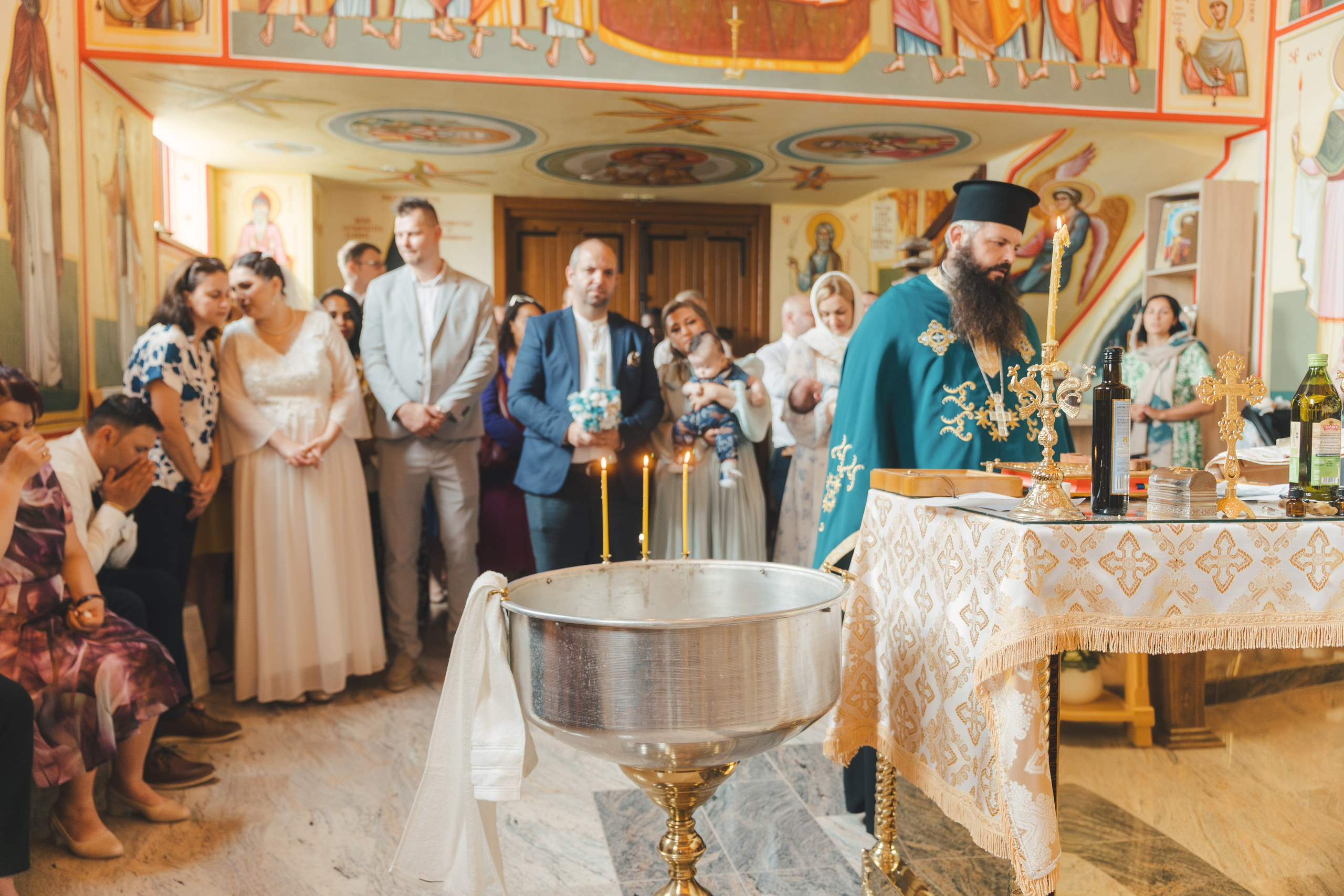 Théo Andrei`s Christening