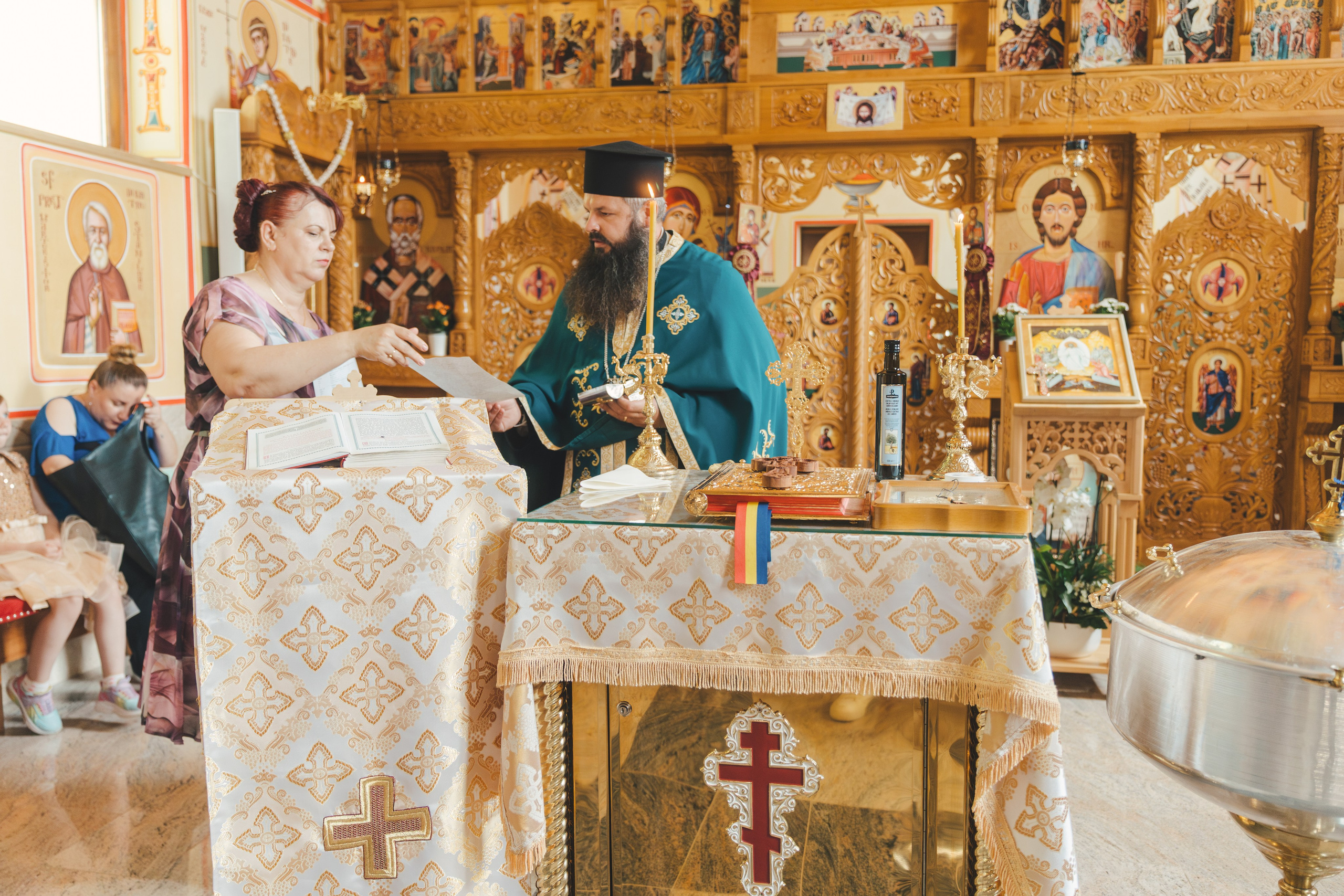 Théo Andrei`s Christening