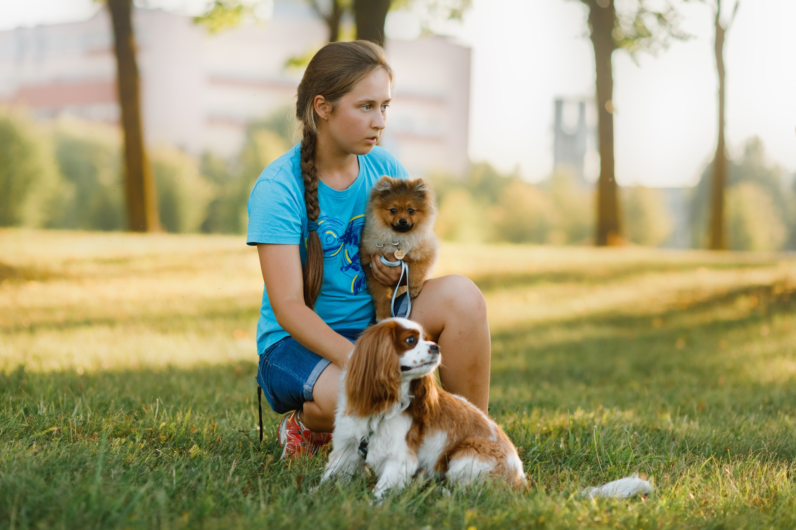 Frisbee workshop of Darya Lukina. Kaja | fotograf we Wrocławiu | ludzie i psy