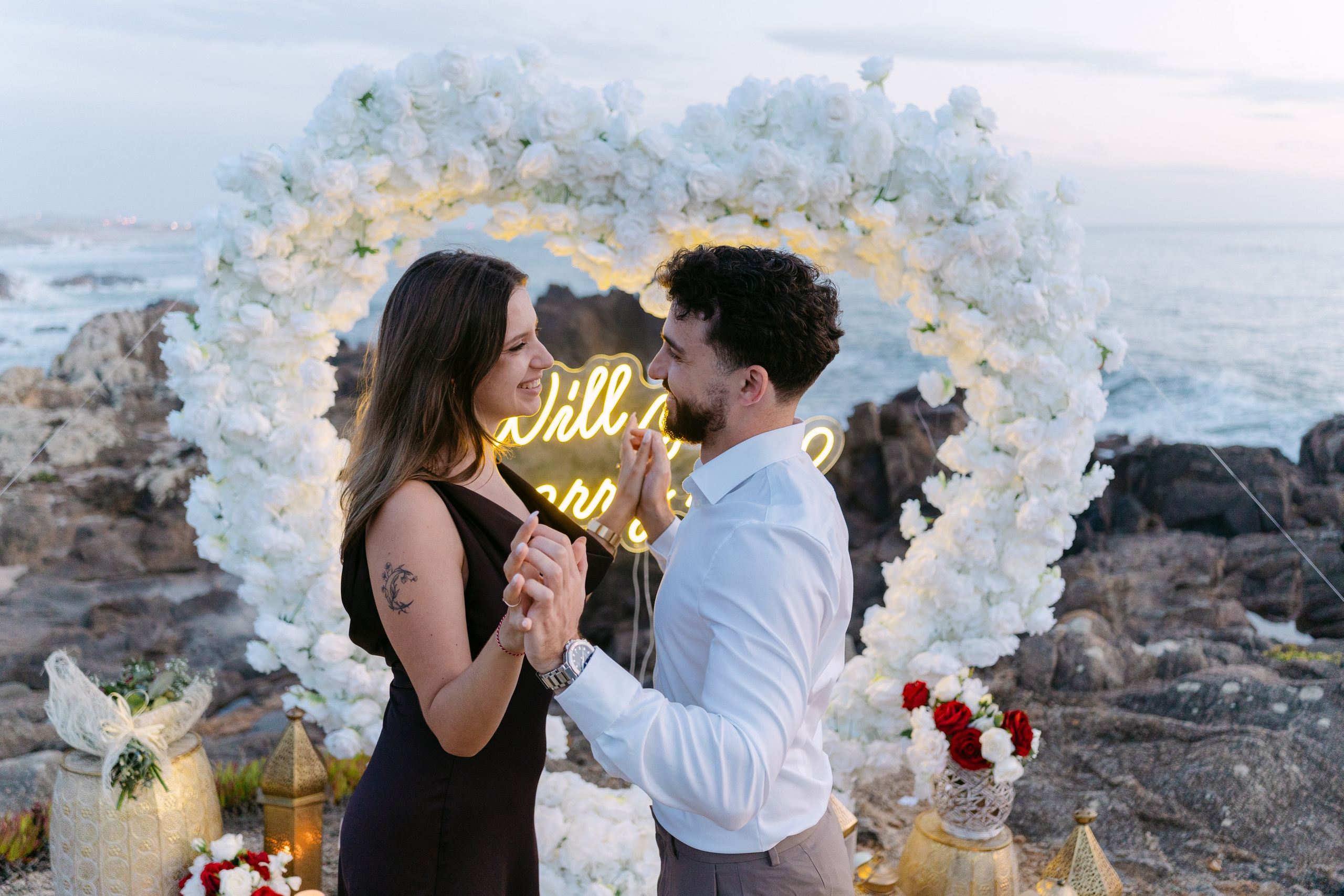 Wedding Proposal at the Beach. Davi Valente