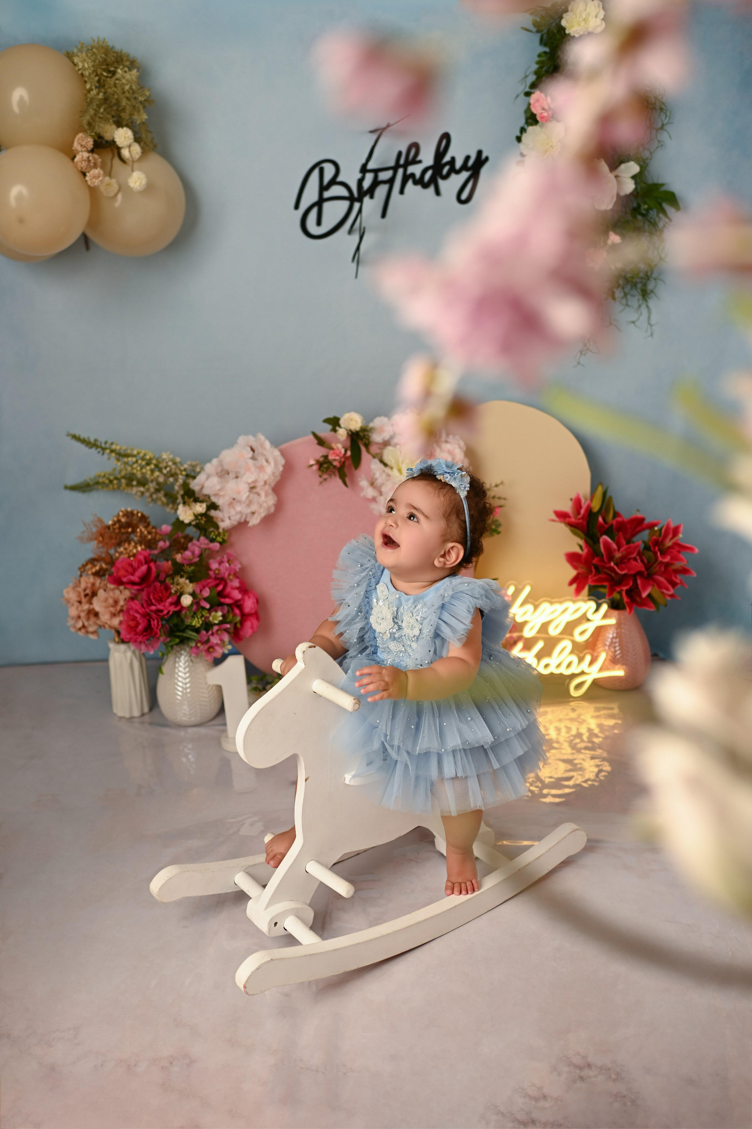 Cake Smash Fotoshooting zum ersten, zweiten Geburtstag. Neugeborene, Baby Fotografin in Düren (NRW) - Vitalina Unruh