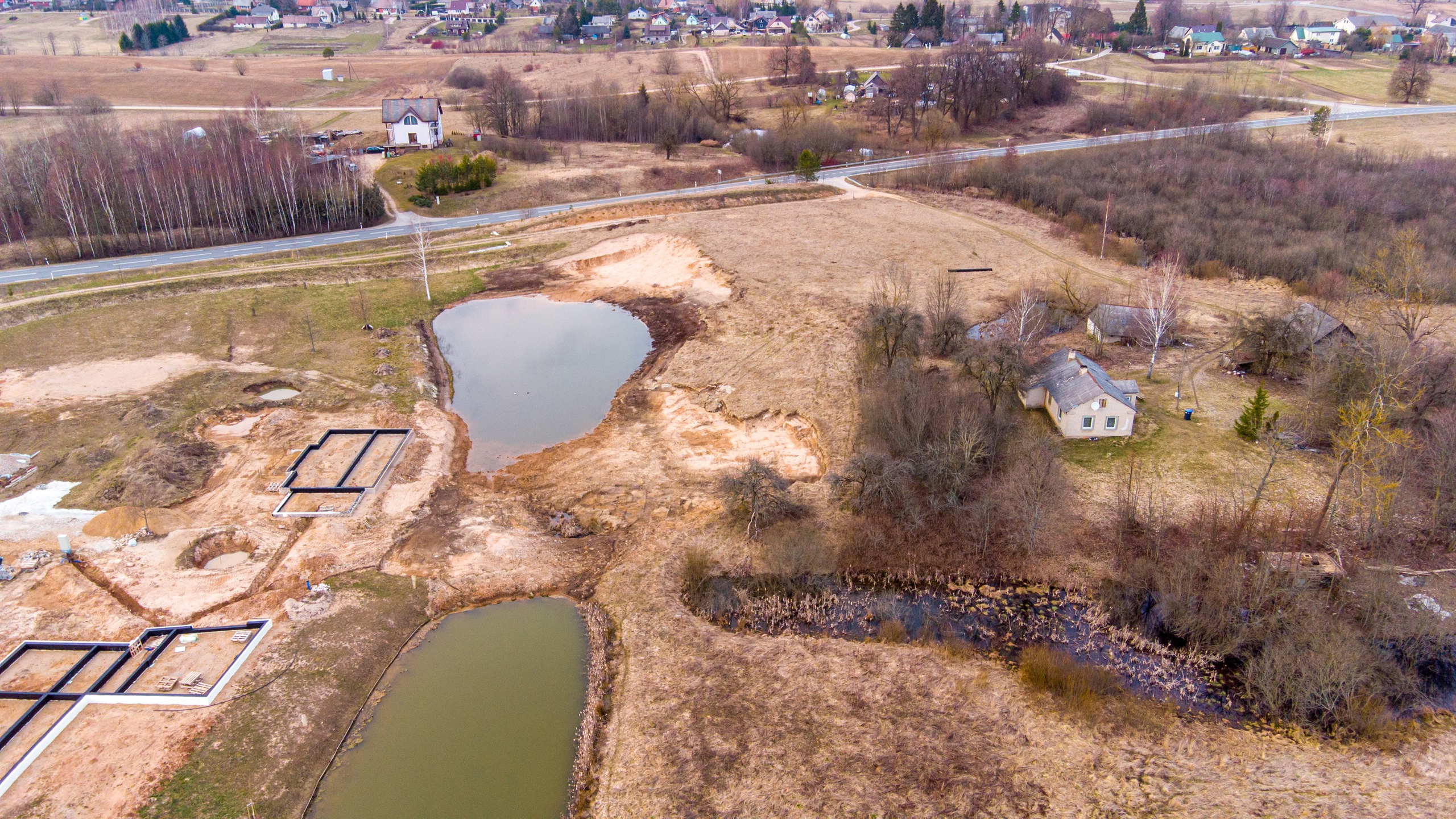 Riešės sen., Pikeliškių k., Antano Giedraičio g. 175 ir 175D. Elina Sapiega fotografė Vilniuje