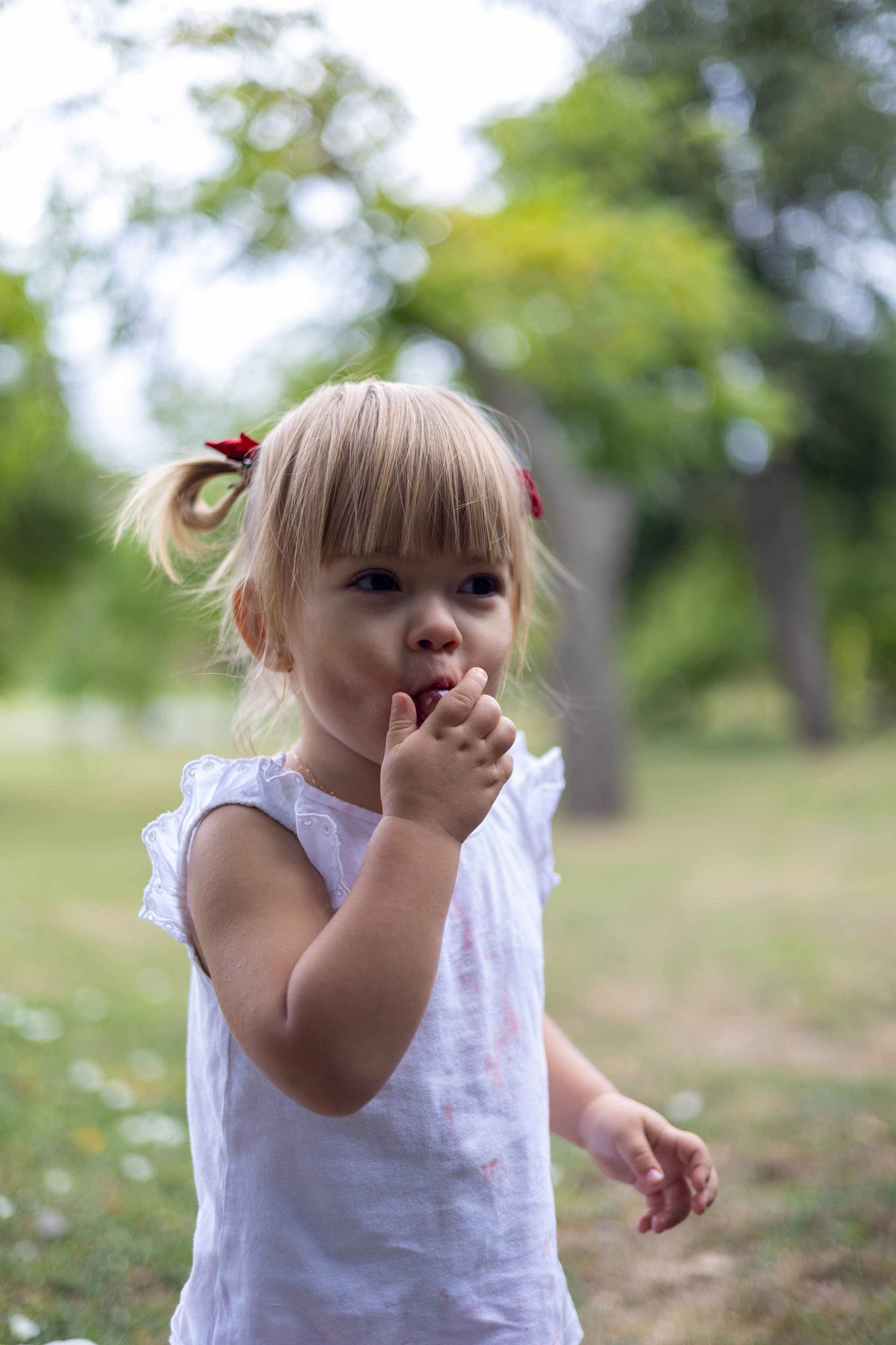 фотосессия ребёнка в парке