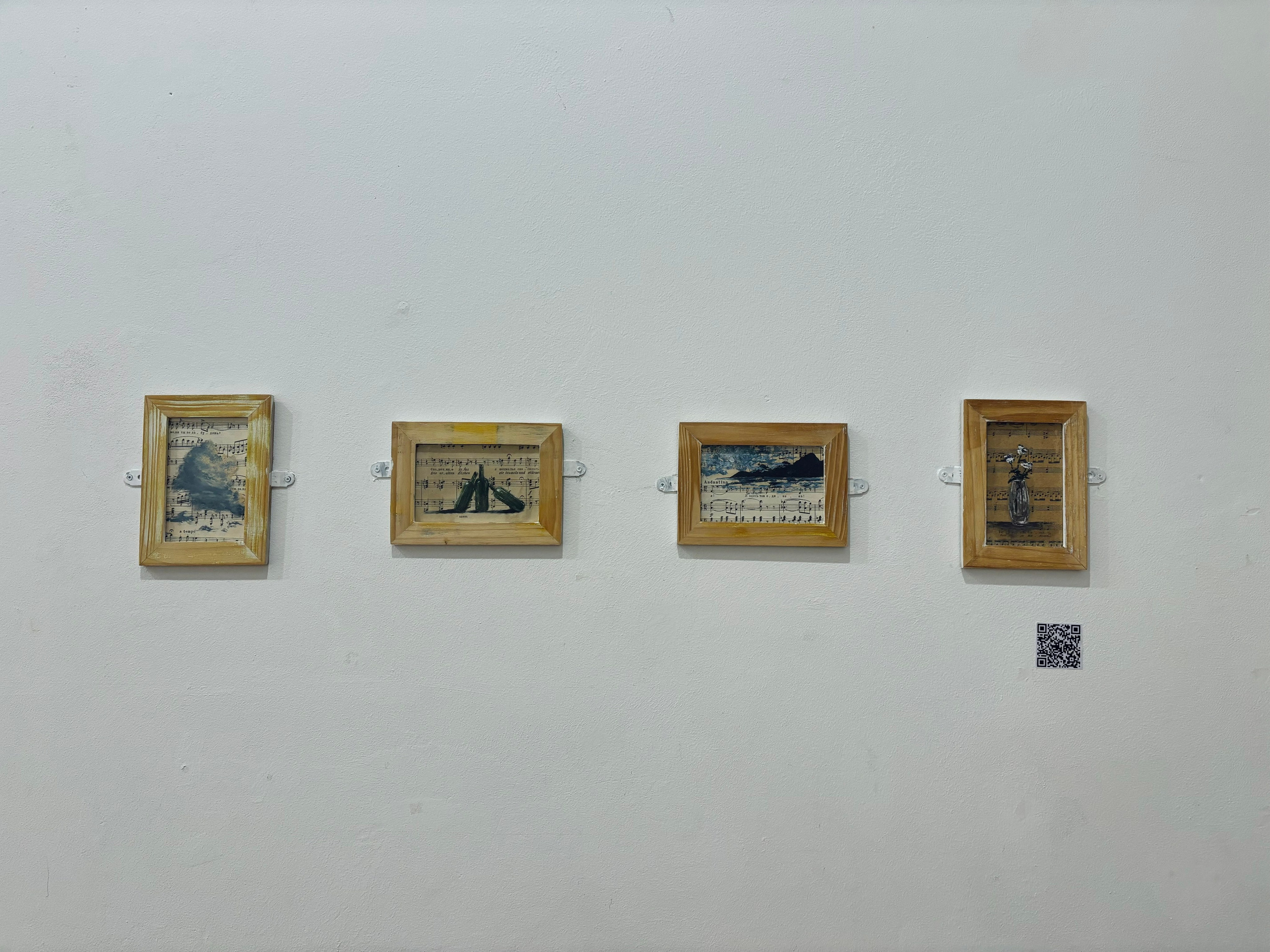 Sheet Music 2024. Katrielle Solo | Fine Art | Lyon, France