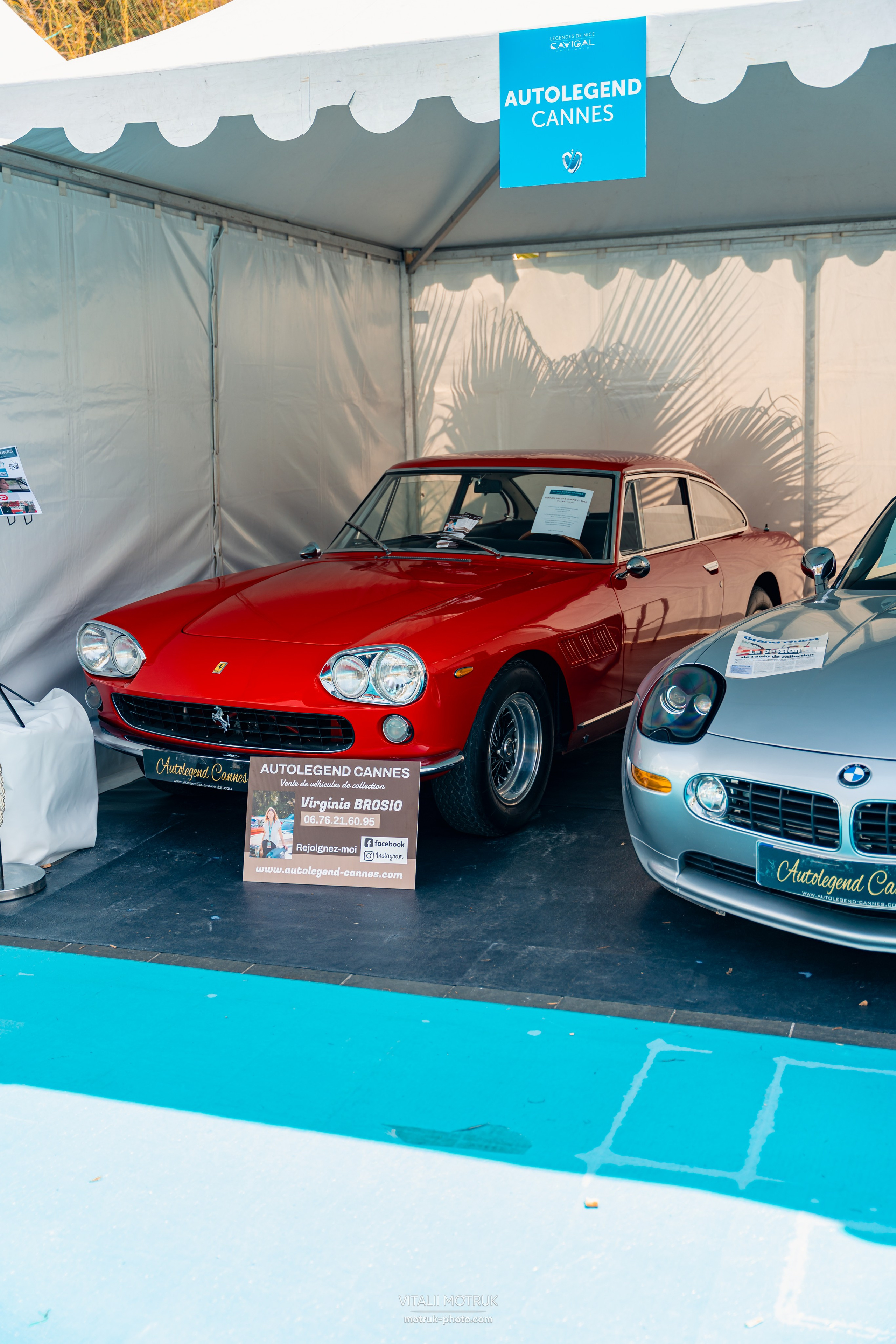 Legends de Nice. Photographe de voitures à Paris — Vitalii Motruk