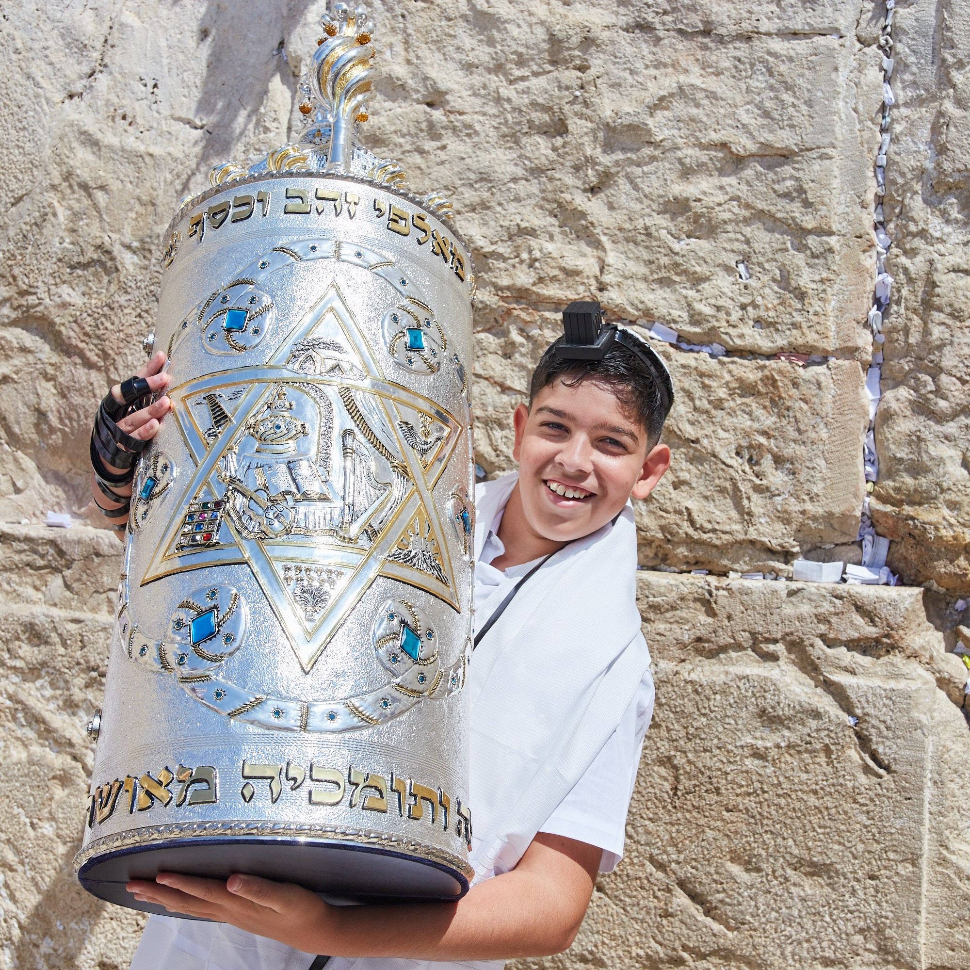 Бар-мицва на Котеле. Портретный и репортажный фотограф в Израиле Рома Бирман