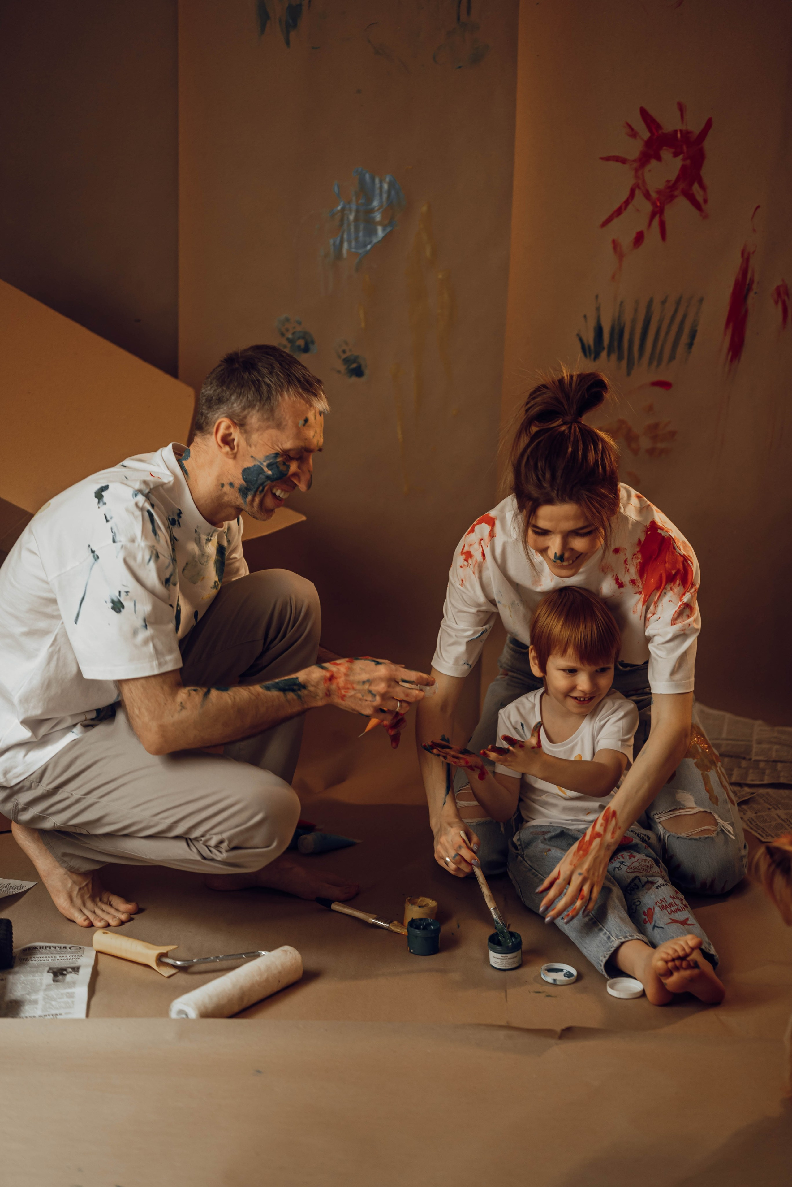 Полина, Вова и Назар. Фотограф Ирина Новикова