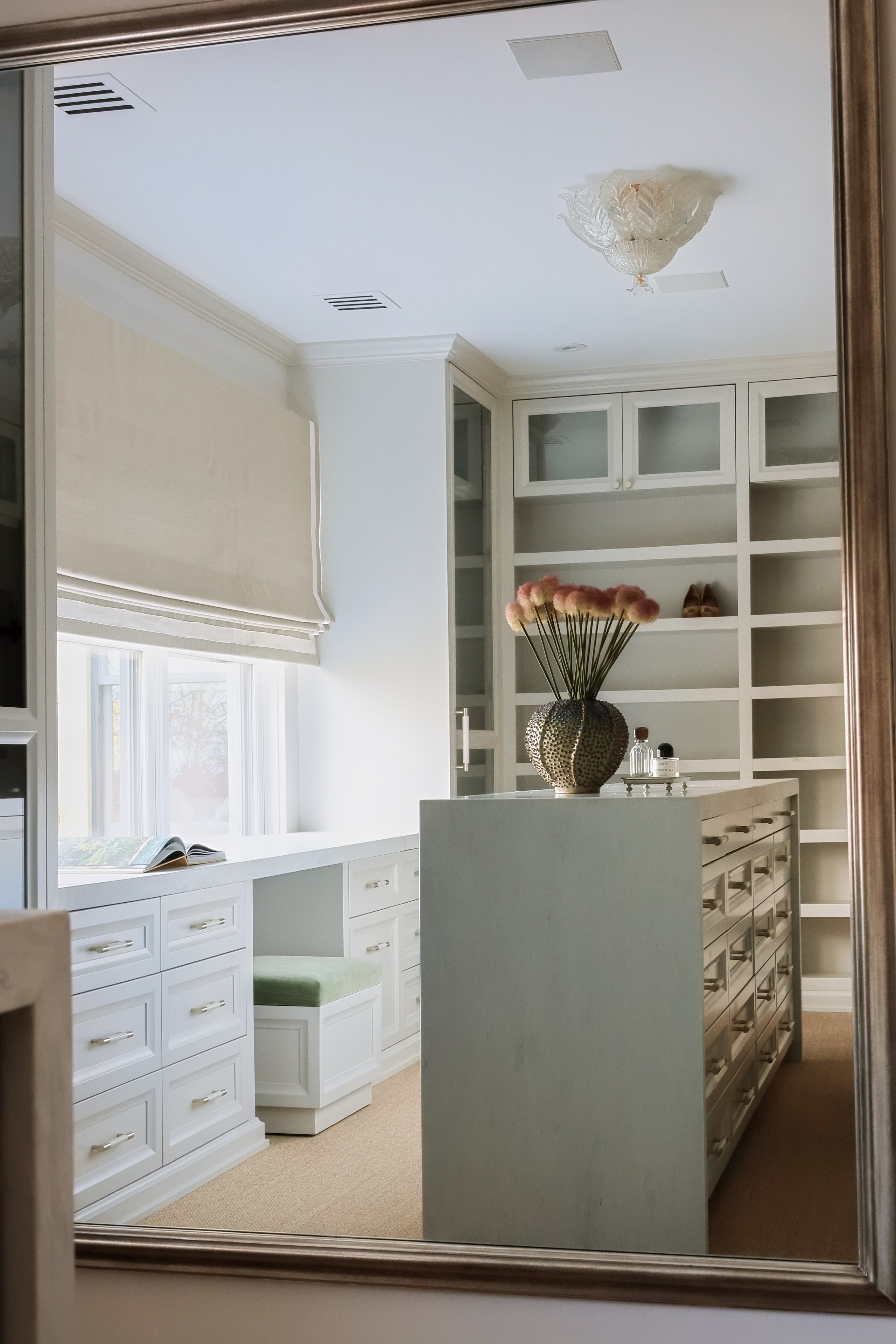 DRESSING ROOM. Ksenia Pedersen Interior Design / Hamptons Interior Designer Based in Montauk