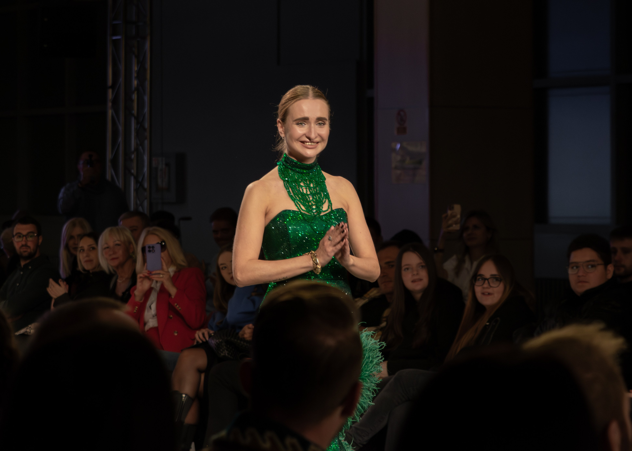 SERBIA FASHION WEEK 2025 / Woven Destinies” collection Designer: Katrina Ivanyushkina. Victoria Fedoseenko. Photographer from Serbia