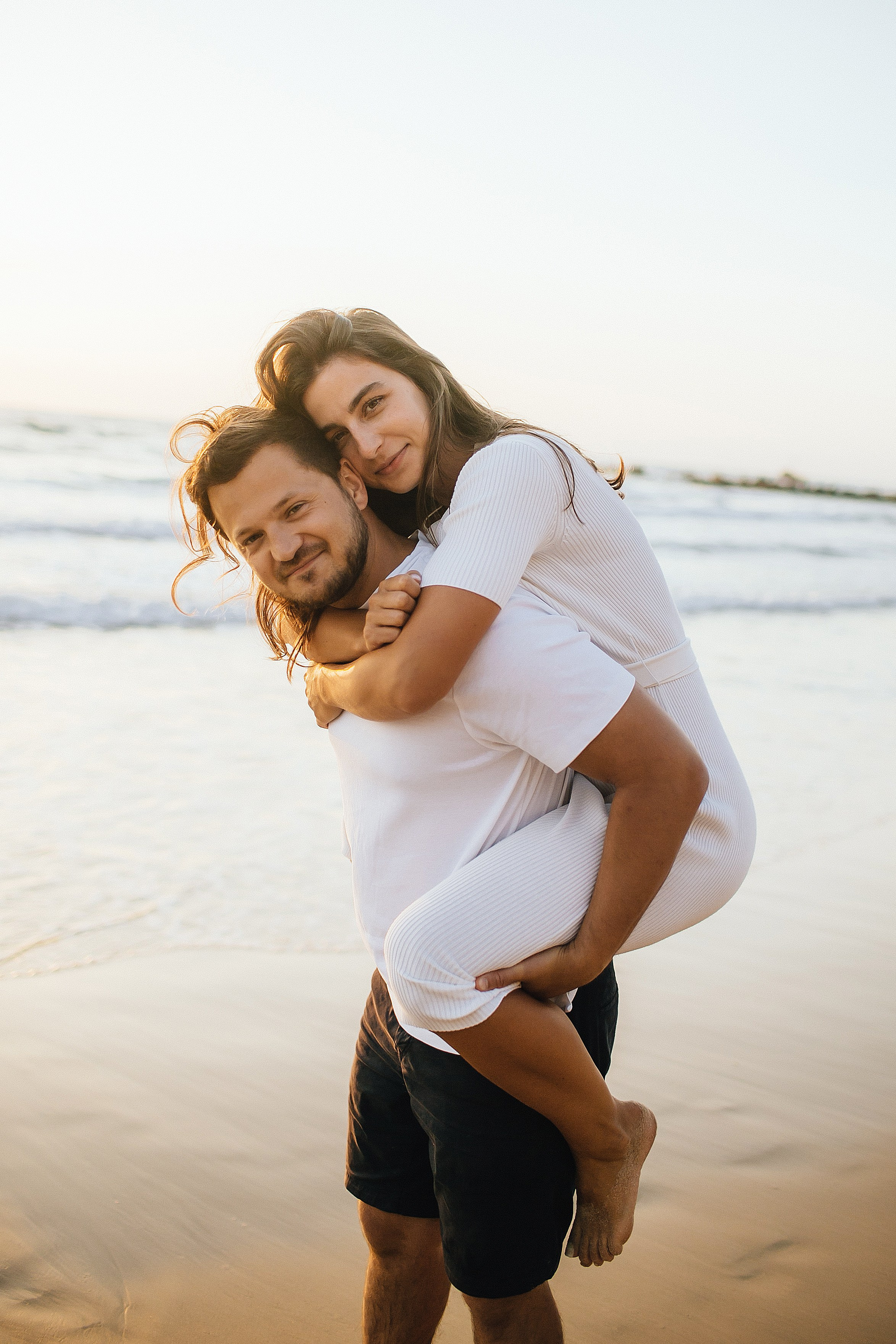 Bat Yam beach. Family photographer in Israel