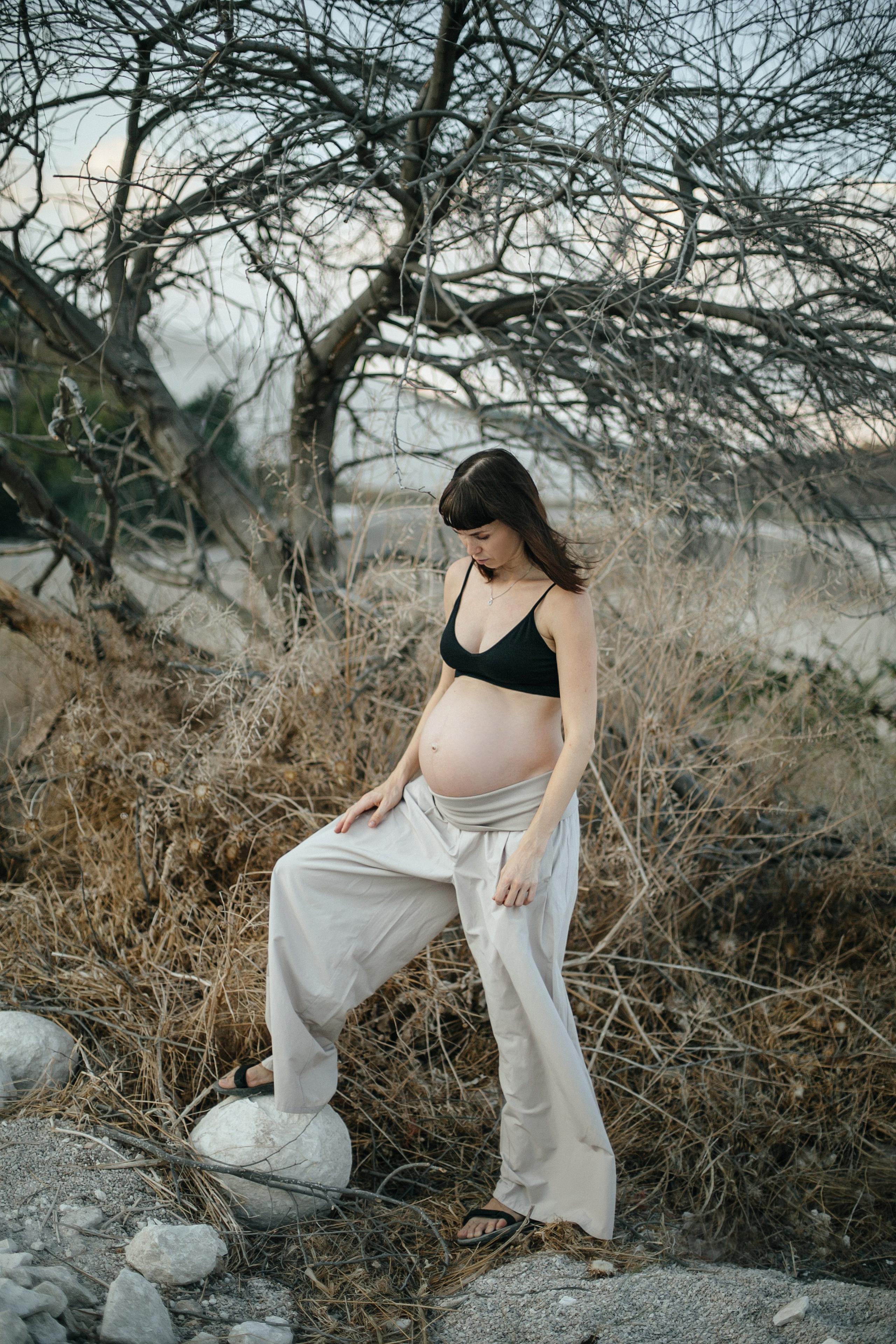 Kiryat Tivon field. Family photographer in Israel